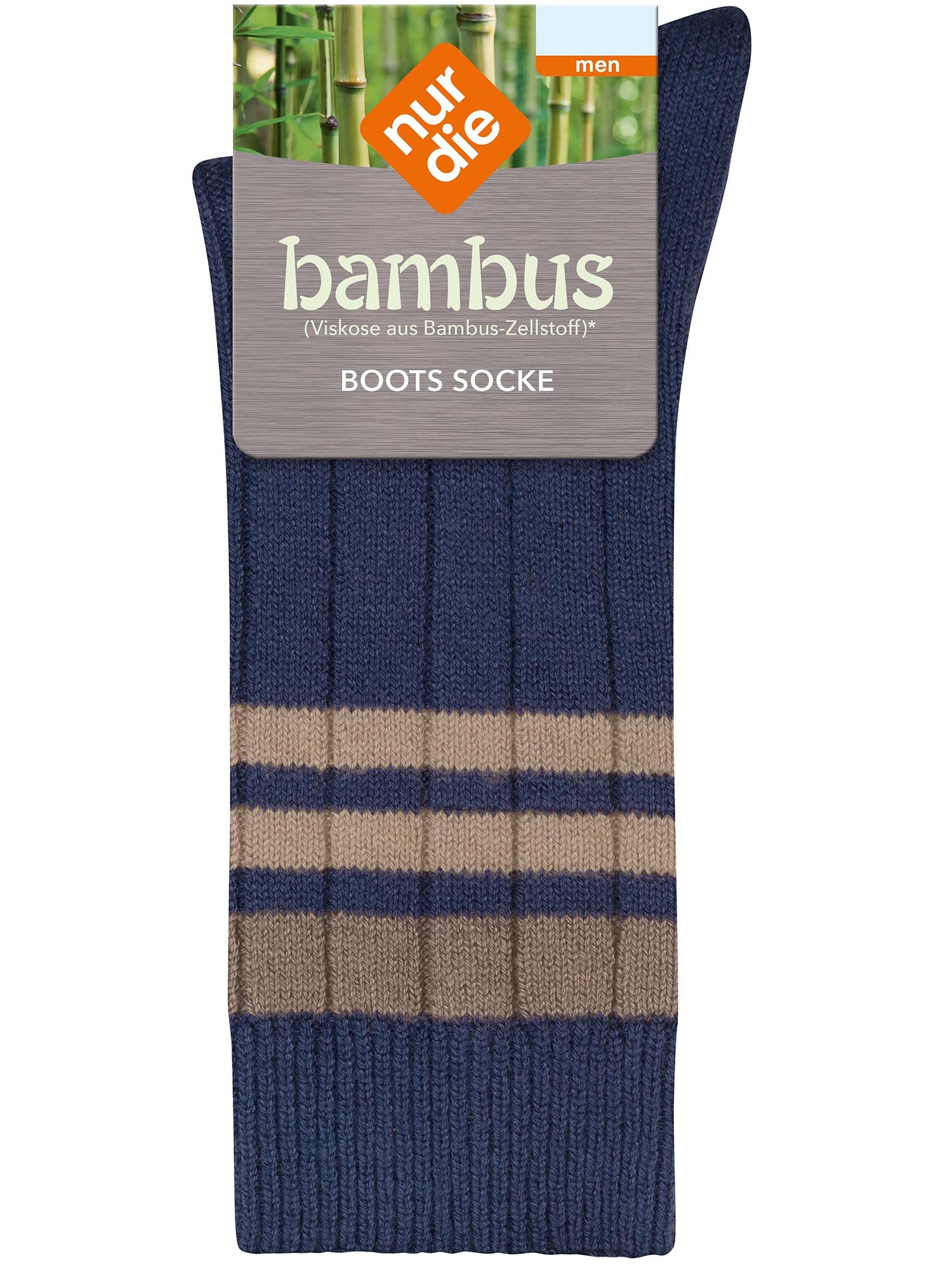 NUR DIE Herren Socken Bambus* Boots