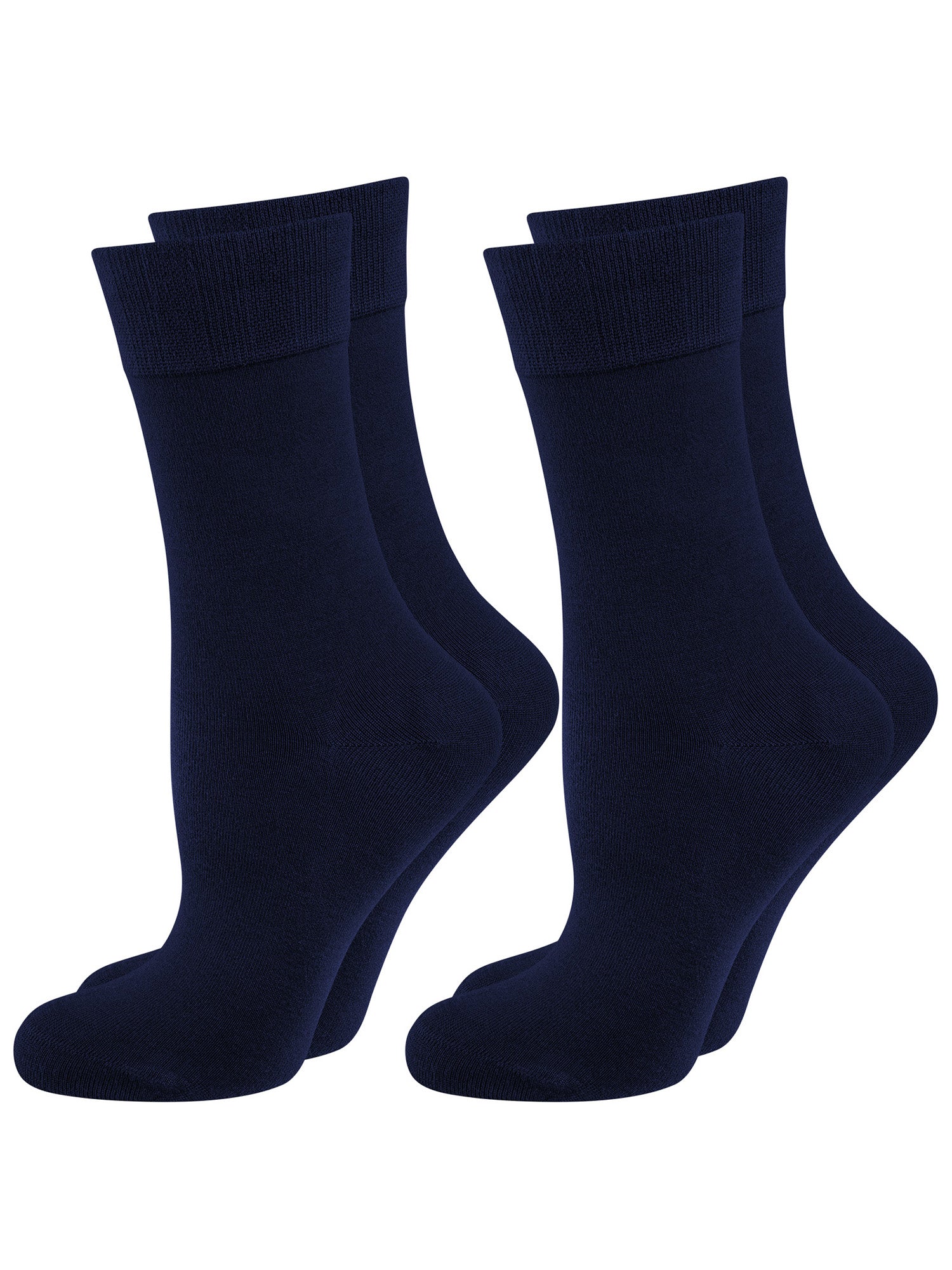 NUR DIE Damen Socken Bambus* mit Komfortbund 2er Pack