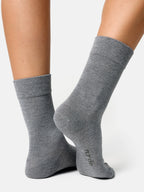 NUR DIE Damen Socken Bambus* mit Komfortbund 2er Pack