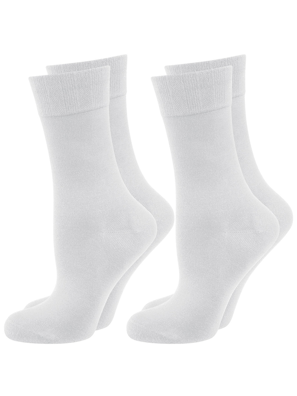 ONLY THE Dames Bamboe Sokken* met Comfort Crunch, 2-pack