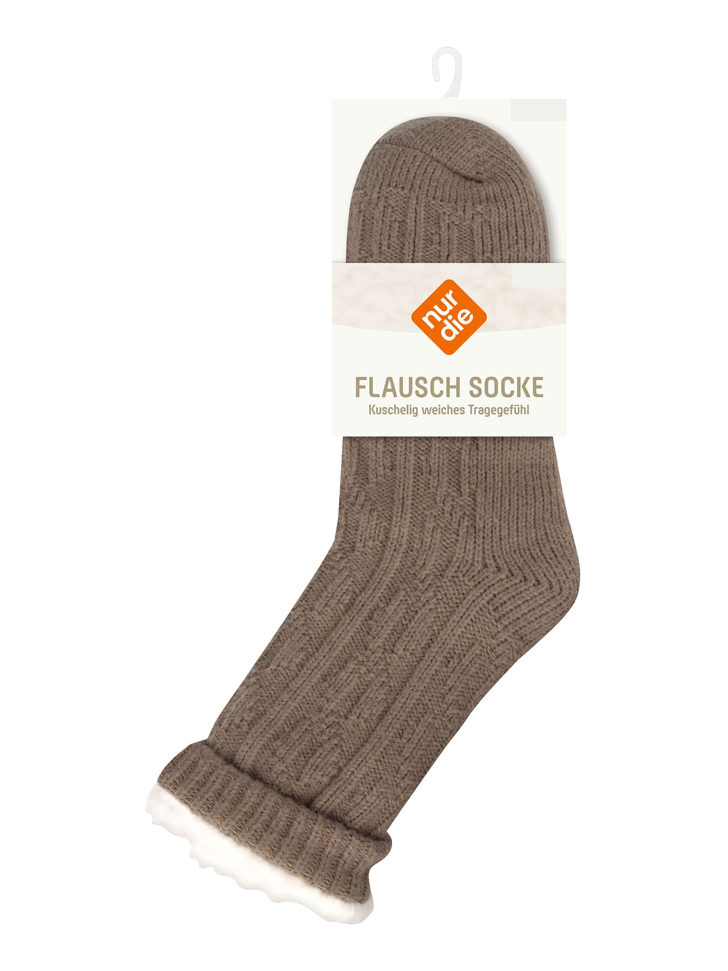 NUR DIE Damen Socken Flausch