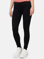 NUR DIE Damen Jeggings Relax & Go Jeans-Optik Treggings