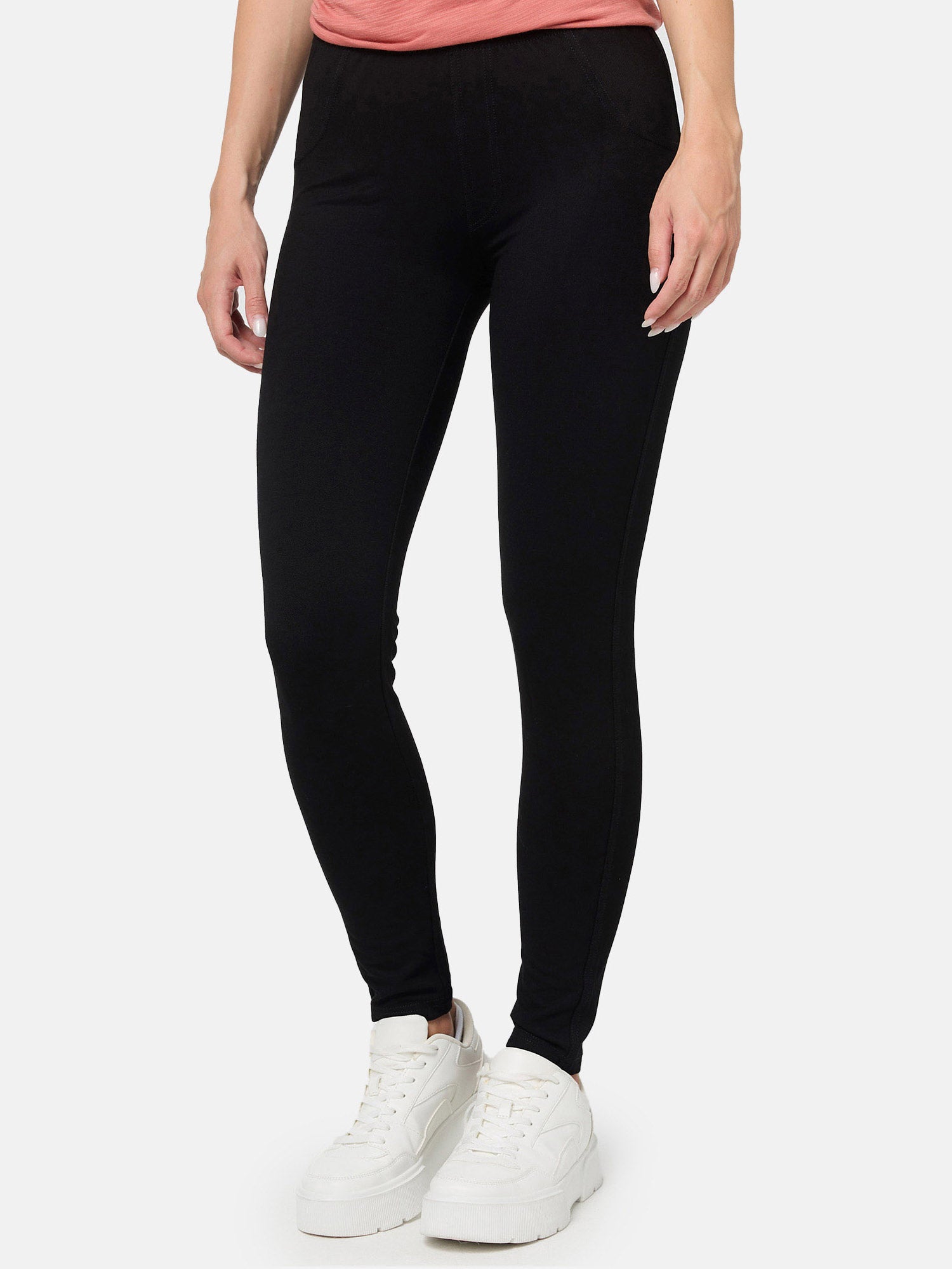NUR DIE Damen Jeggings Relax & Go Jeans-Optik Treggings