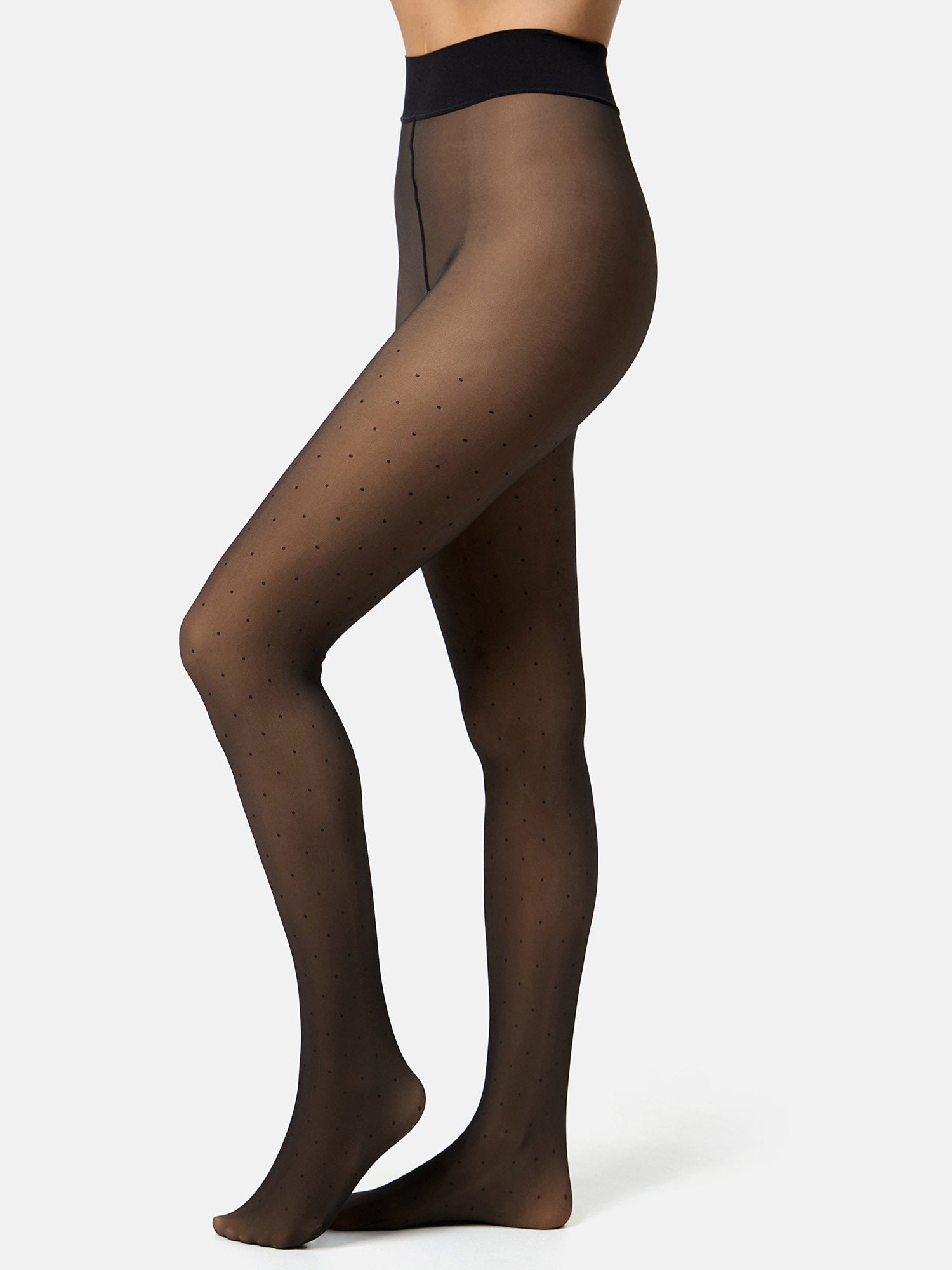 NUR DIE Damen Strumpfhose Warm & Transparent mit Innenplüsch 80 DEN