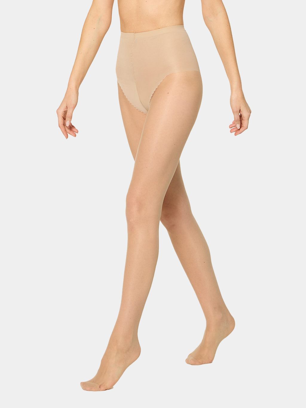 NUR DIE Damen Strumpfhose Seidenfein In Shape Transparent 15 DEN