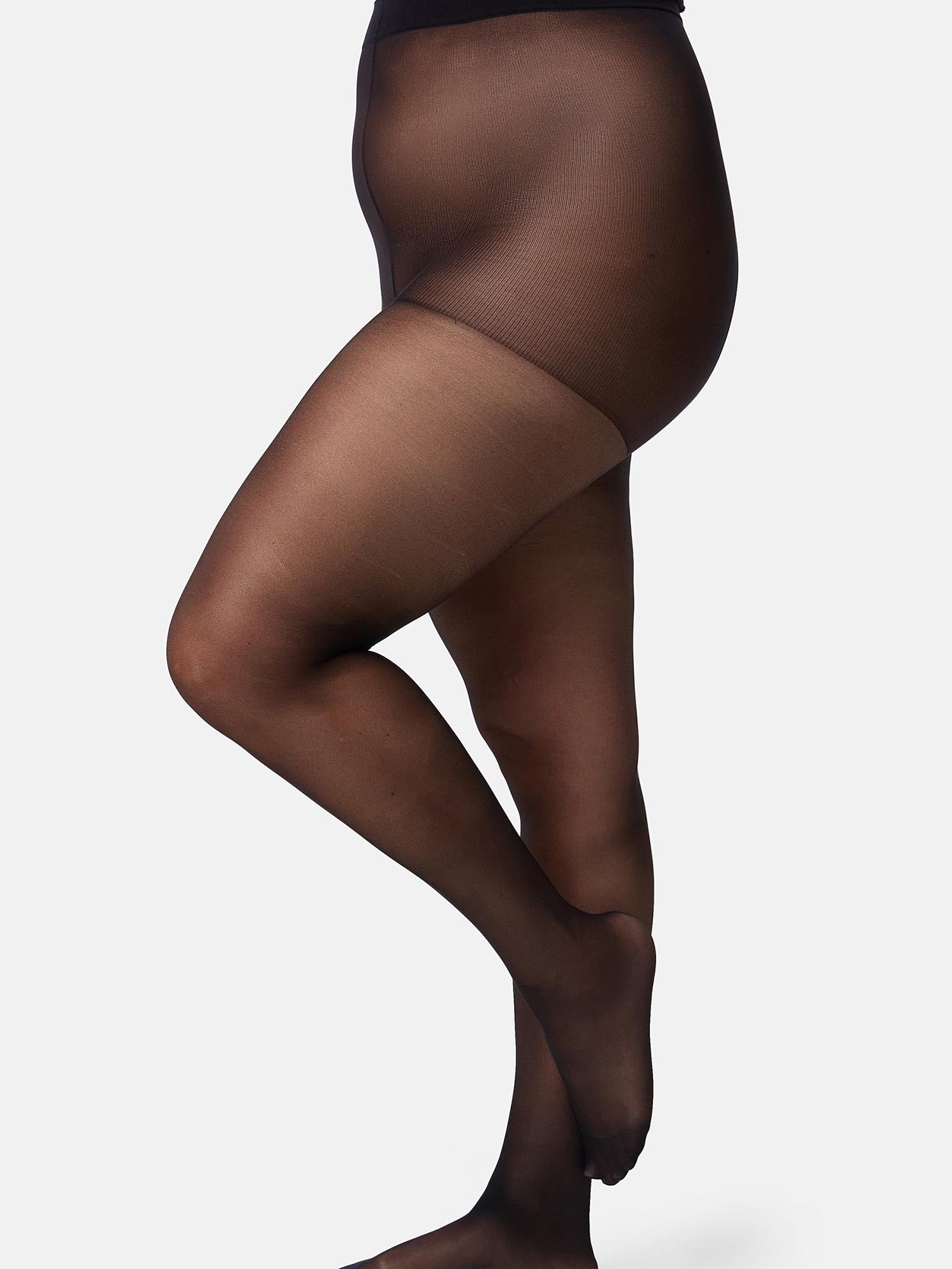 NUR DIE Damen Strumpfhose Fit in Form Große Größen Semi-Blickdicht 40 DEN