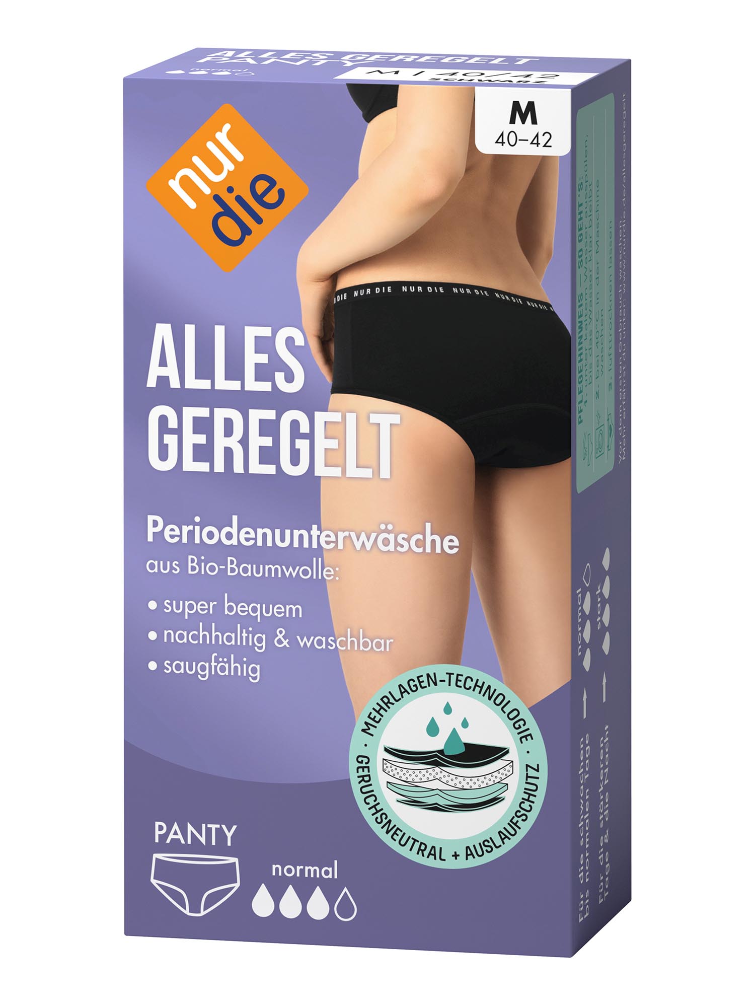 ALLEEN DE 7-delige set menstruatieondergoed voor dames