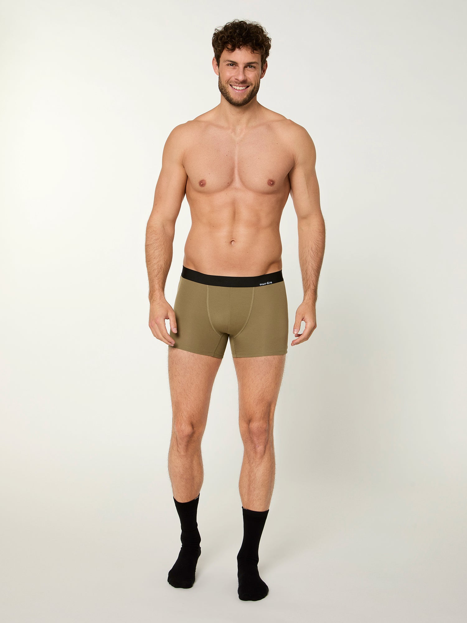 NUR DIE Herren Boxer Ultrasoft Bambus*