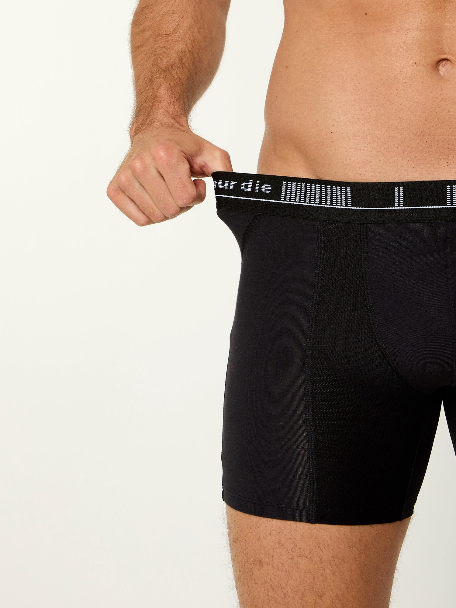 NUR DIE Herren Boxer-Briefs Long Cotton Active