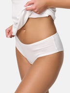 NUR DIE Damen Slip Hipster 95% Baumwolle 2er Pack