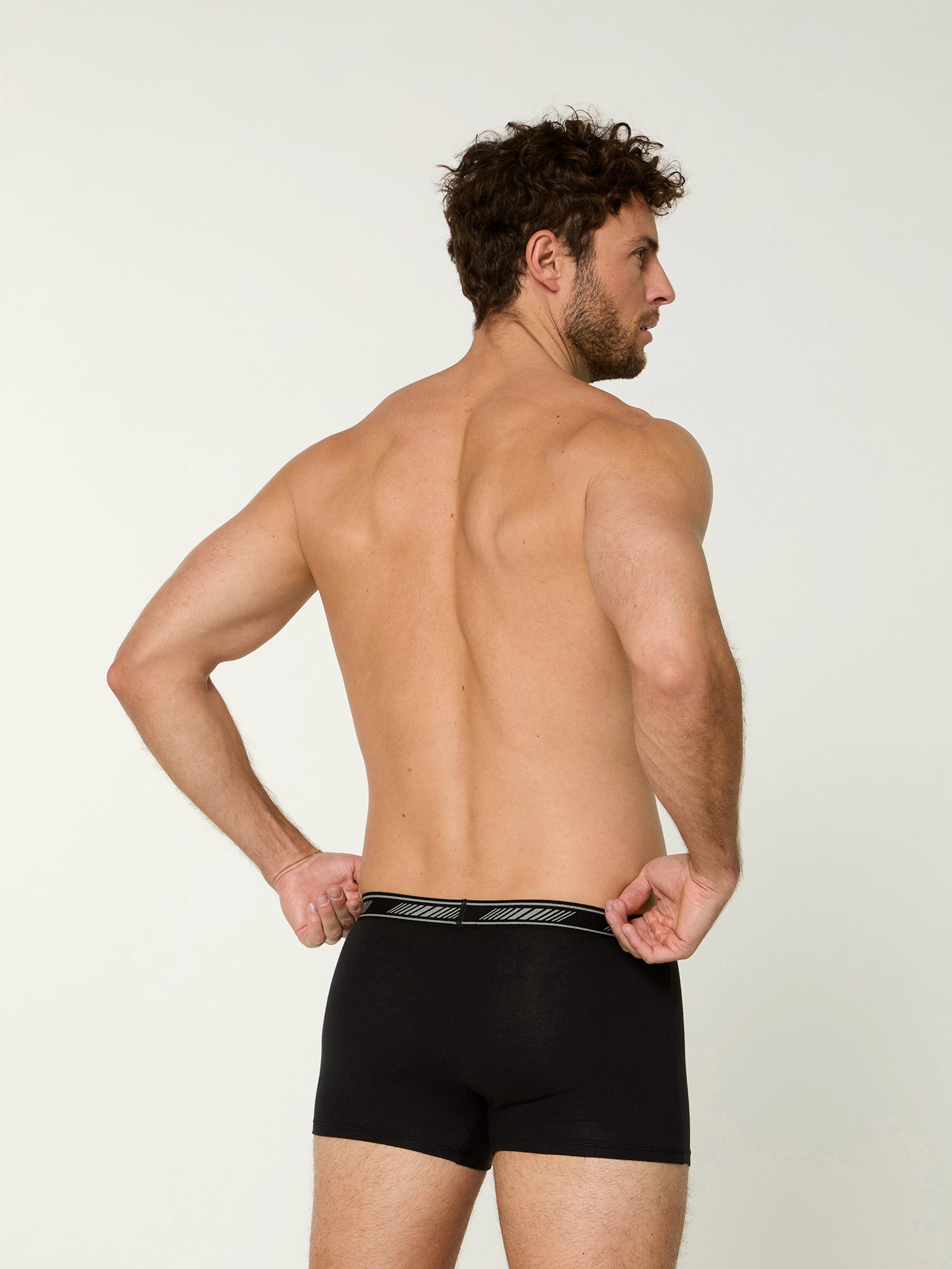 NUR DIE Herren Boxer Cotton 3D-Flex Classic 2er Pack