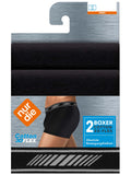 NUR DIE Herren Boxer Cotton 3D-Flex Classic 2er Pack