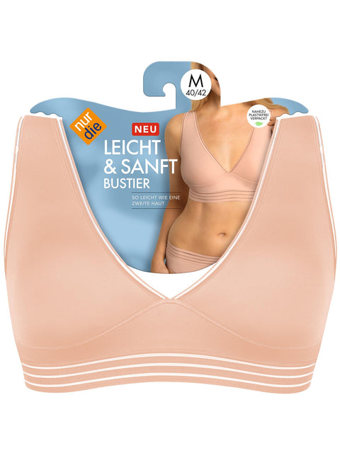 NUR DIE Damen Bustier Leicht & Sanft