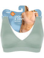 NUR DIE Damen Bustier Leicht & Sanft