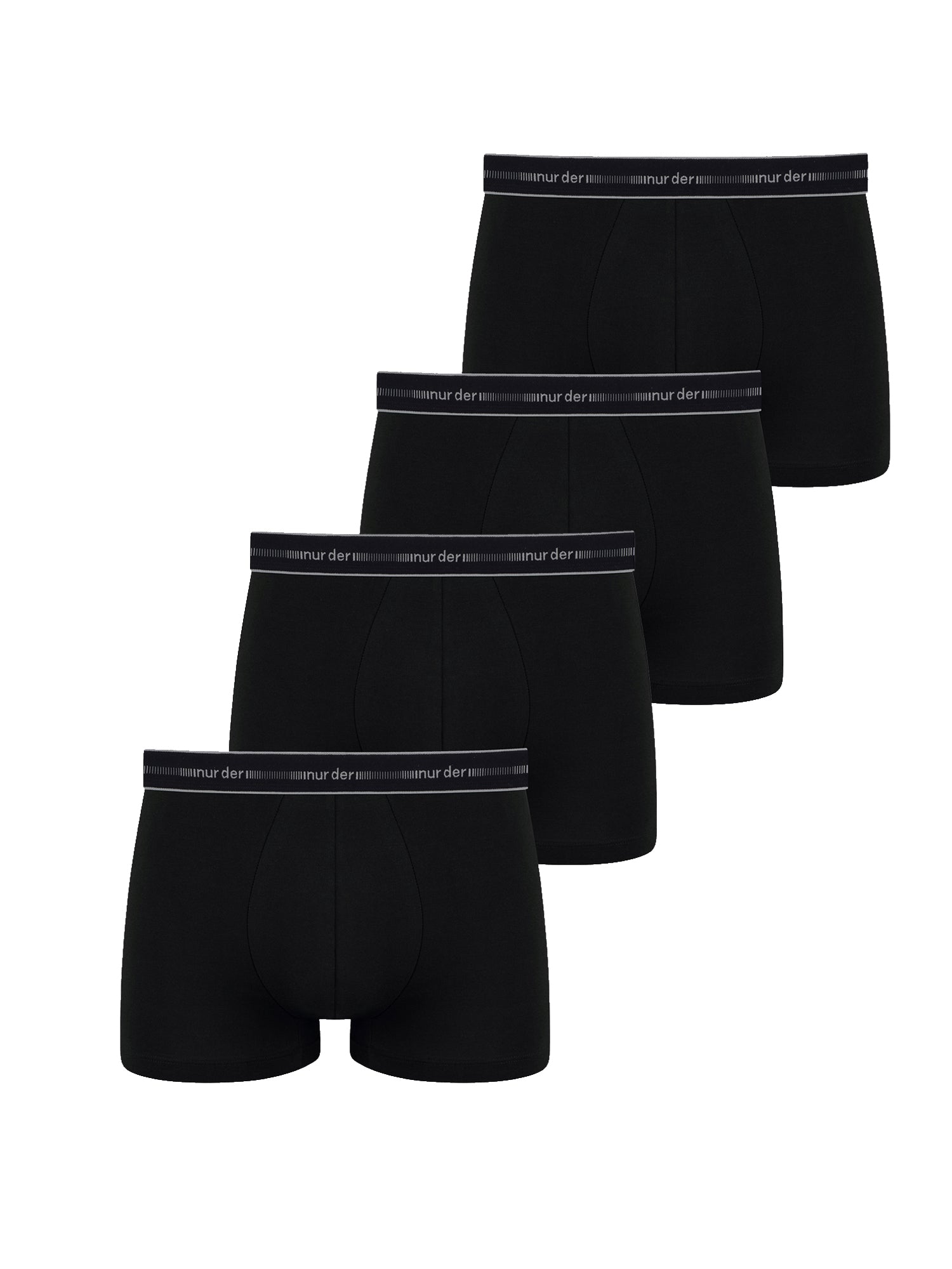 NUR DIE Herren Trunks 3D-Flex Classic 4er Pack