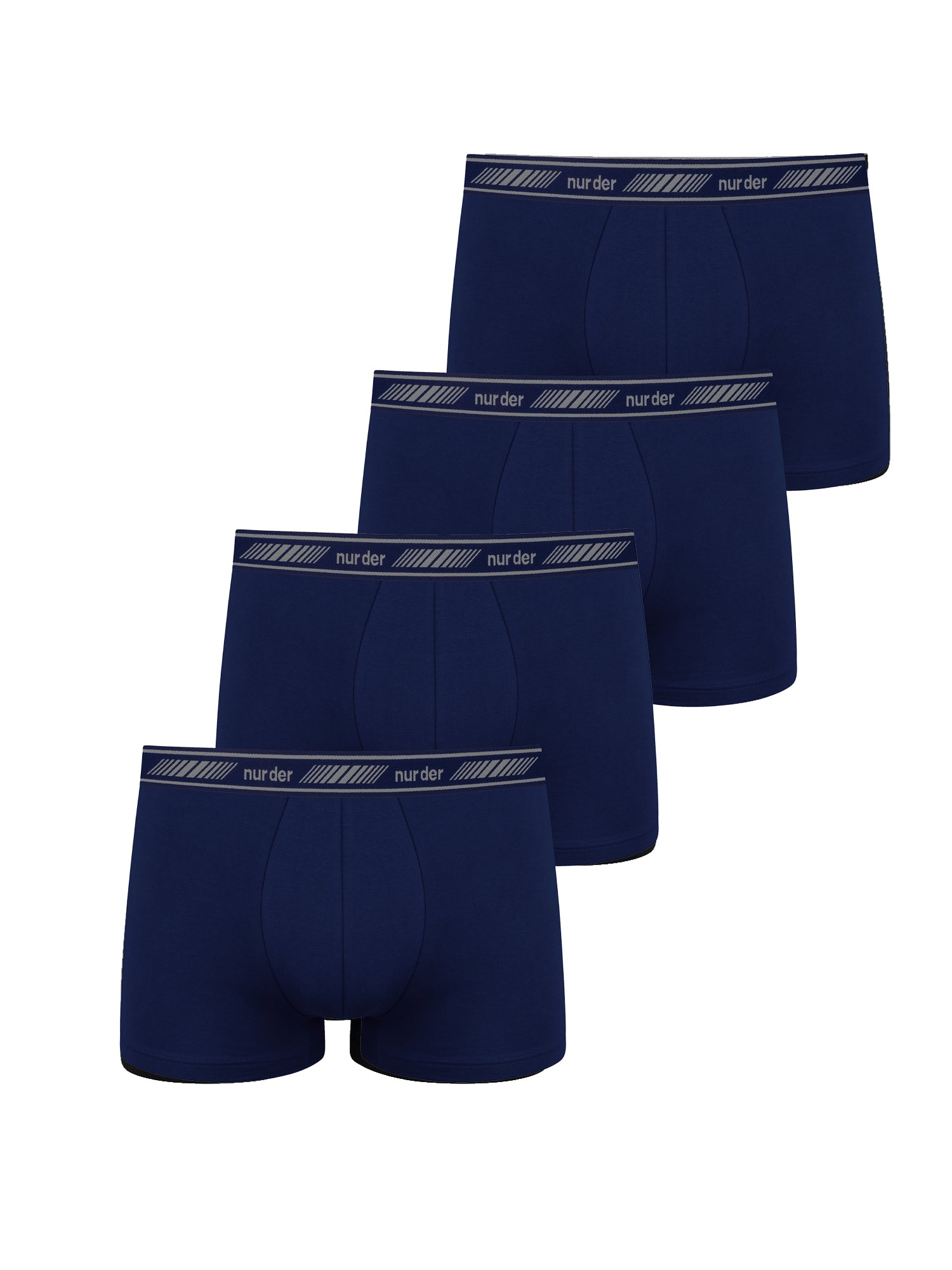NUR DIE Herren Trunks 3D-Flex Classic 4er Pack