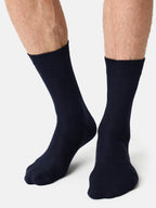 NUR DIE Unisex Basicsocken Ohne Gummi 3-Pack