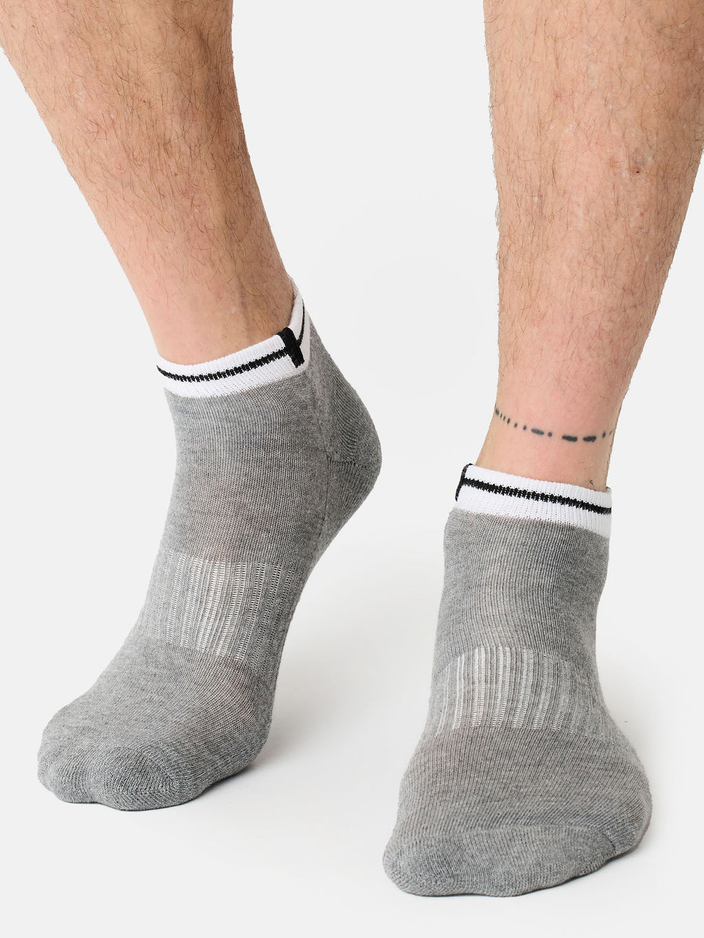 ALLEEN DE Heren Sneaker Sokken Sport 3-pack