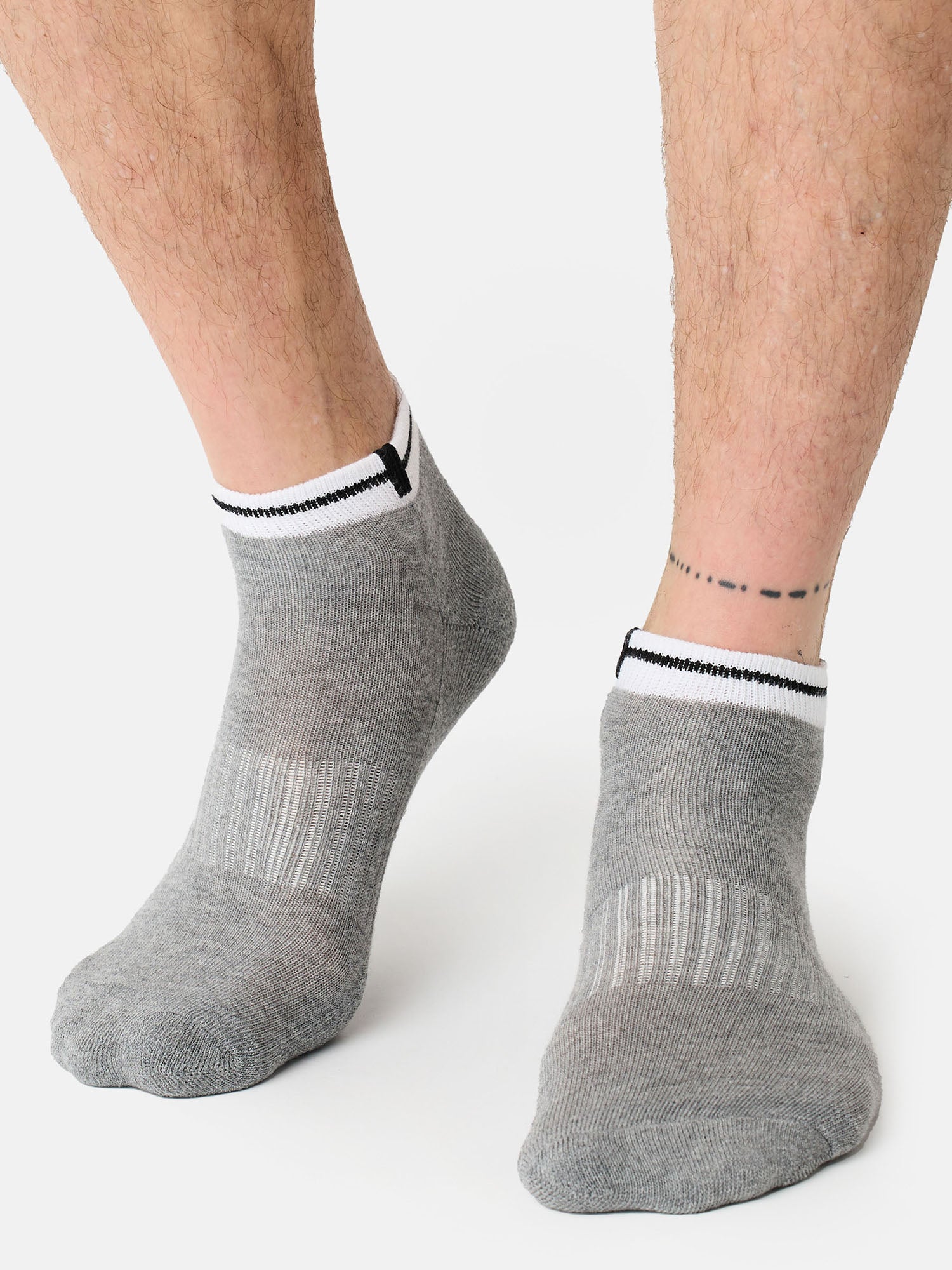 ALLEEN DE Heren Sneaker Sokken Sport 3-pack