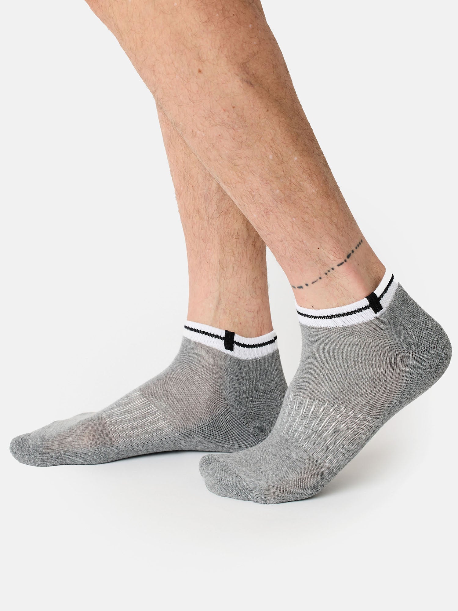ALLEEN DE Heren Sneaker Sokken Sport 3-pack