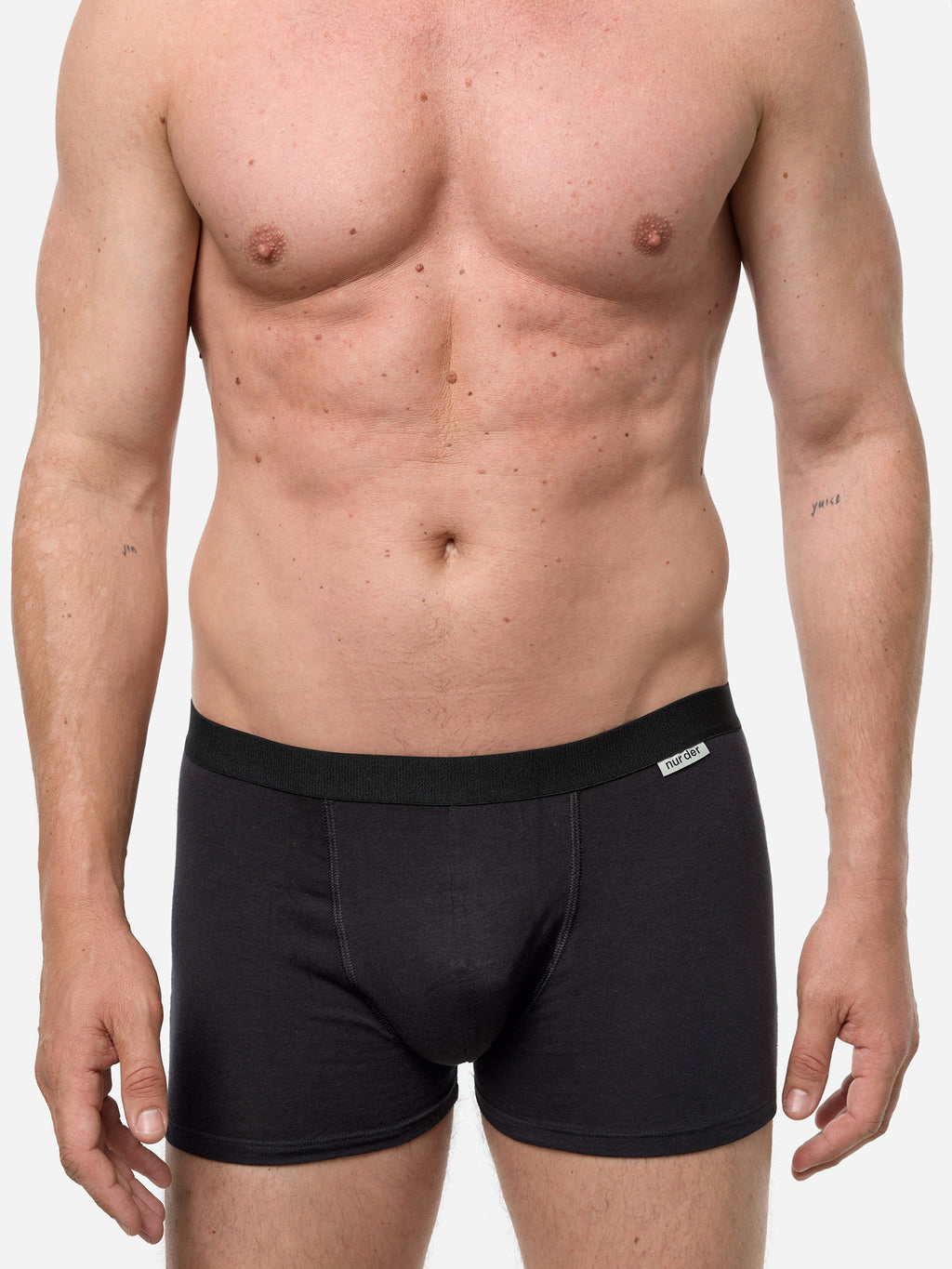 NUR DIE Herren Boxer Cotton Stretch 3er Pack