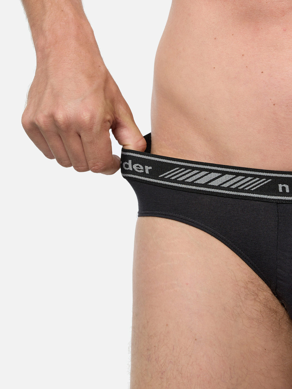 ALLEEN DE Heren Katoenen 3D-Flex Slips