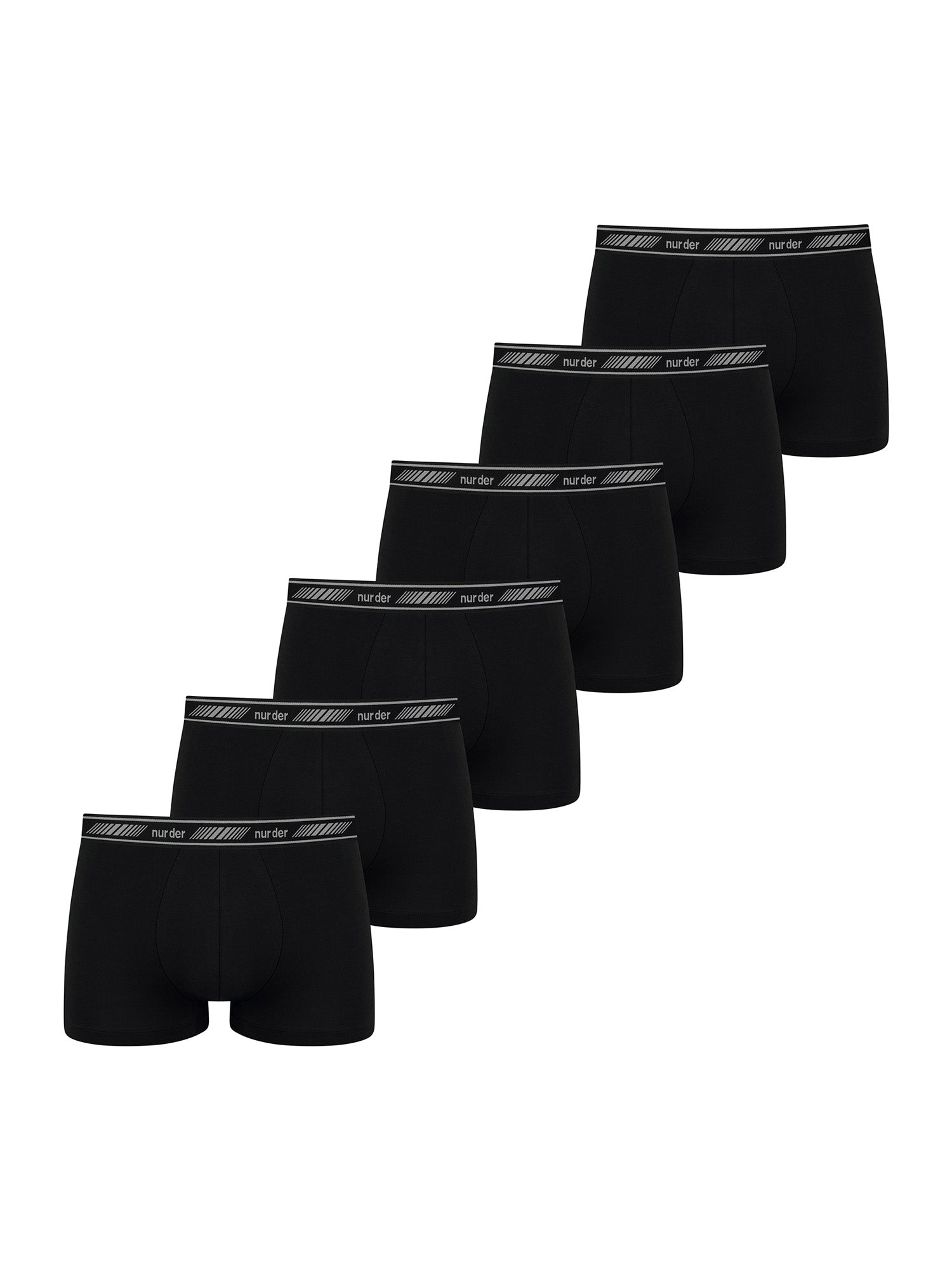 NUR DIE Herren Boxer 3D-Flex Classic 6er Pack
