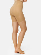 NUR DIE Damen Strumpfhose Bauch Beine Po Transparent 20 DEN
