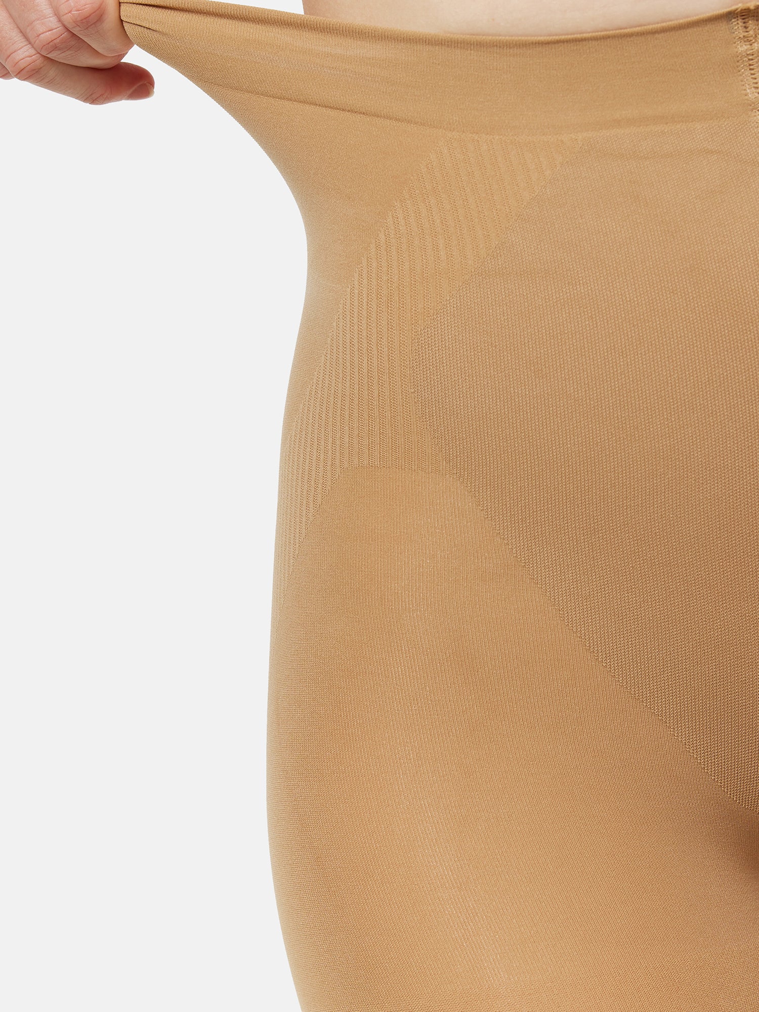 NUR DIE Damen Strumpfhose Bauch Beine Po Transparent 20 DEN