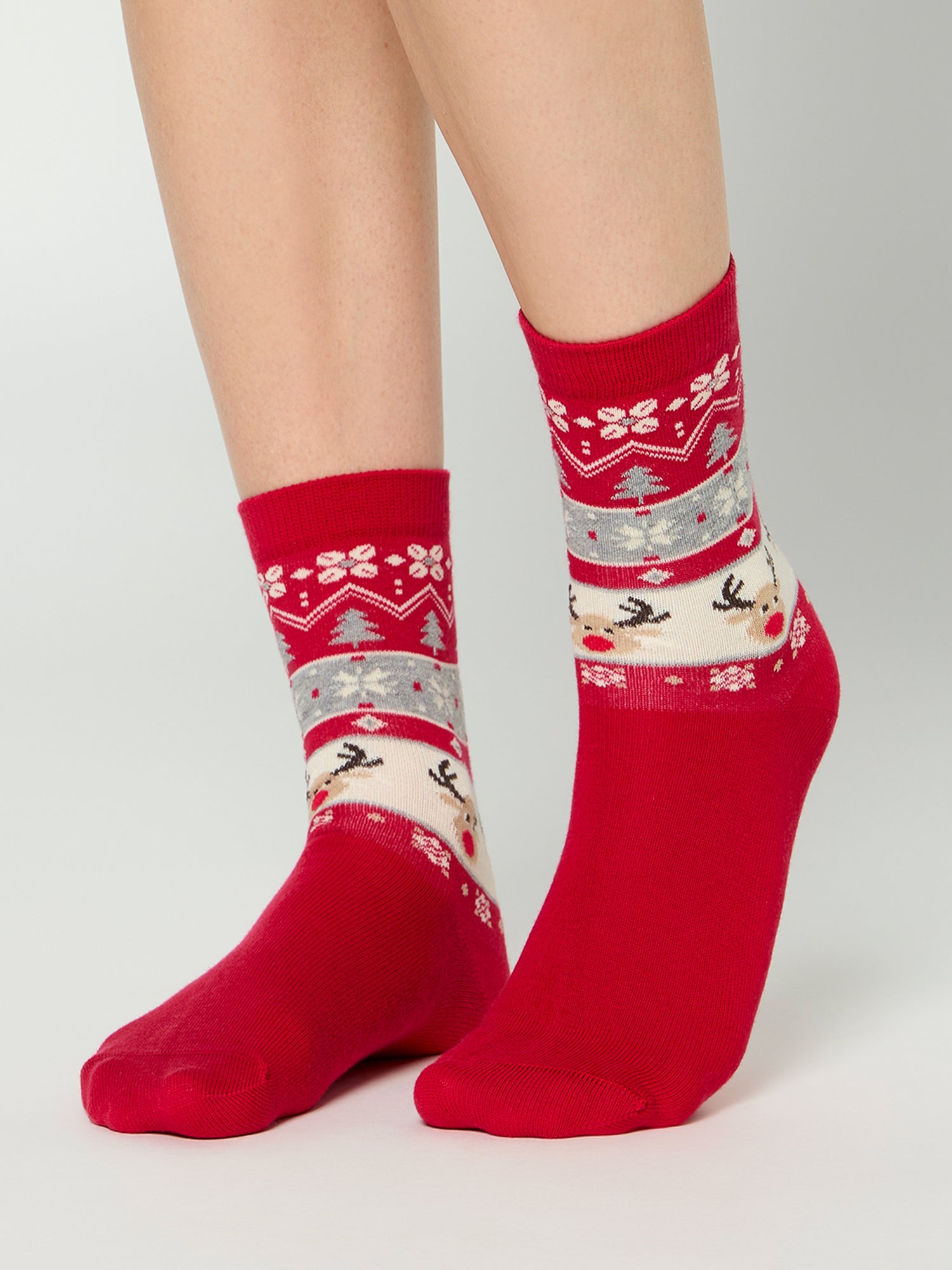 NUR DIE Unisex Socken XMAS