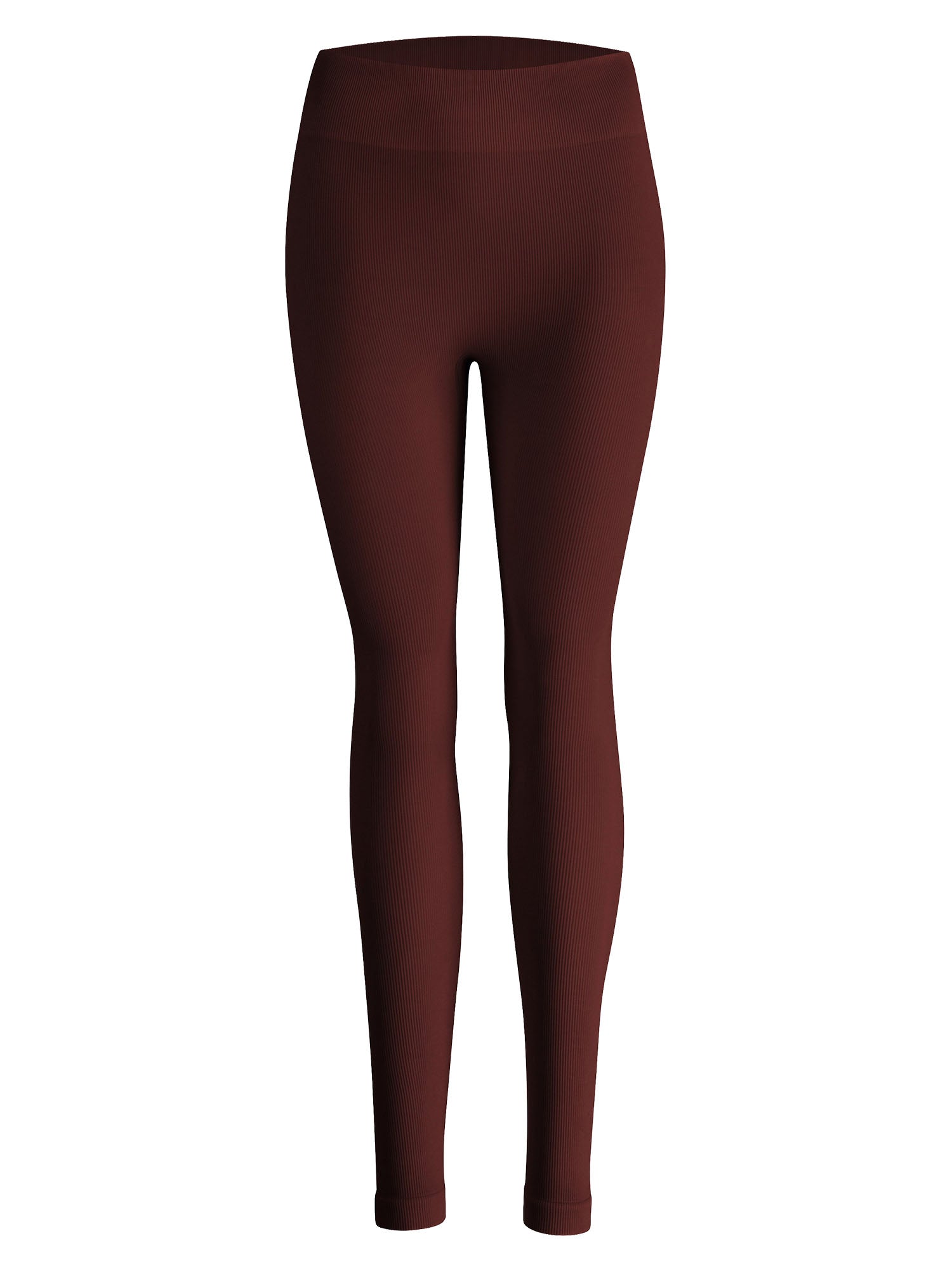 NUR DIE Damen Leggings Relax & Go in Ripp-Optik