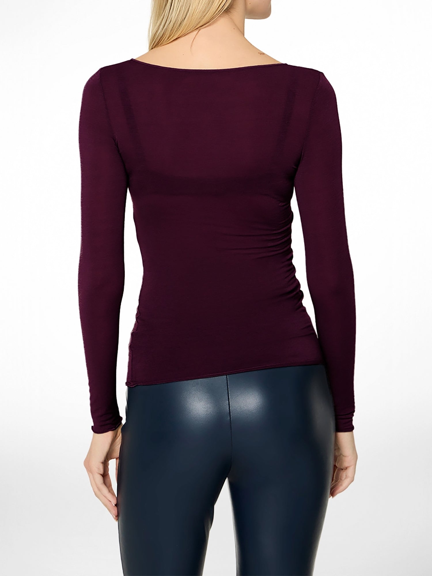 NUR DIE X KILIAN KERNER Damen Longsleeve Rundhalsausschnitt mit Kaschmir