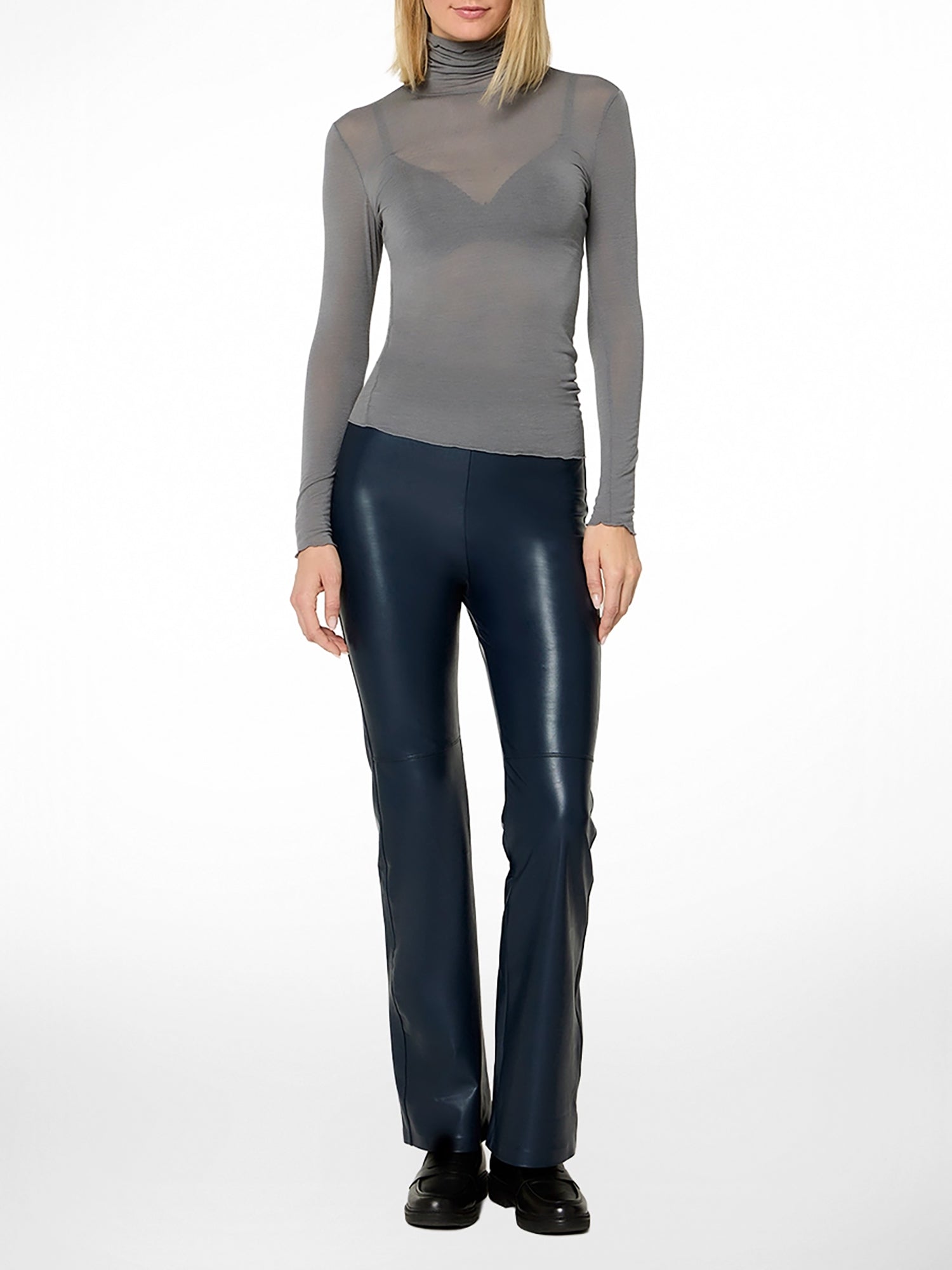 NUR DIE x KILIAN KERNER Damen Longsleeve High Neck mit Kaschmir