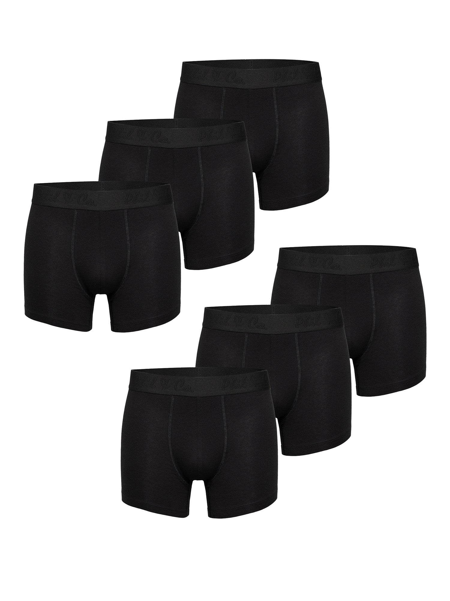 Phil & Co. Berlin Herren Trunks Jersey Core 6er Pack