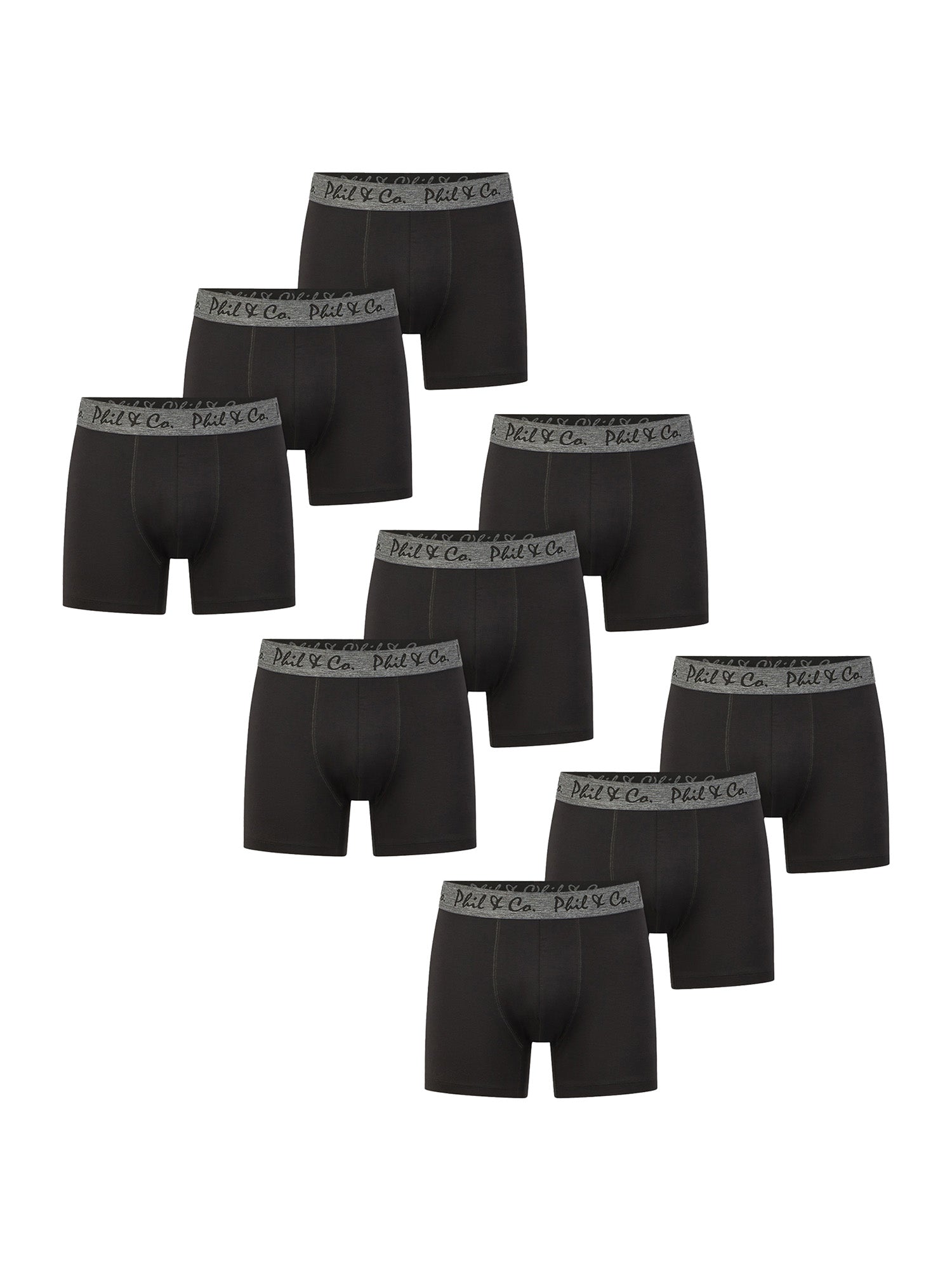 Phil & Co. Berlin Herren Trunks Jersey Core 9er Pack