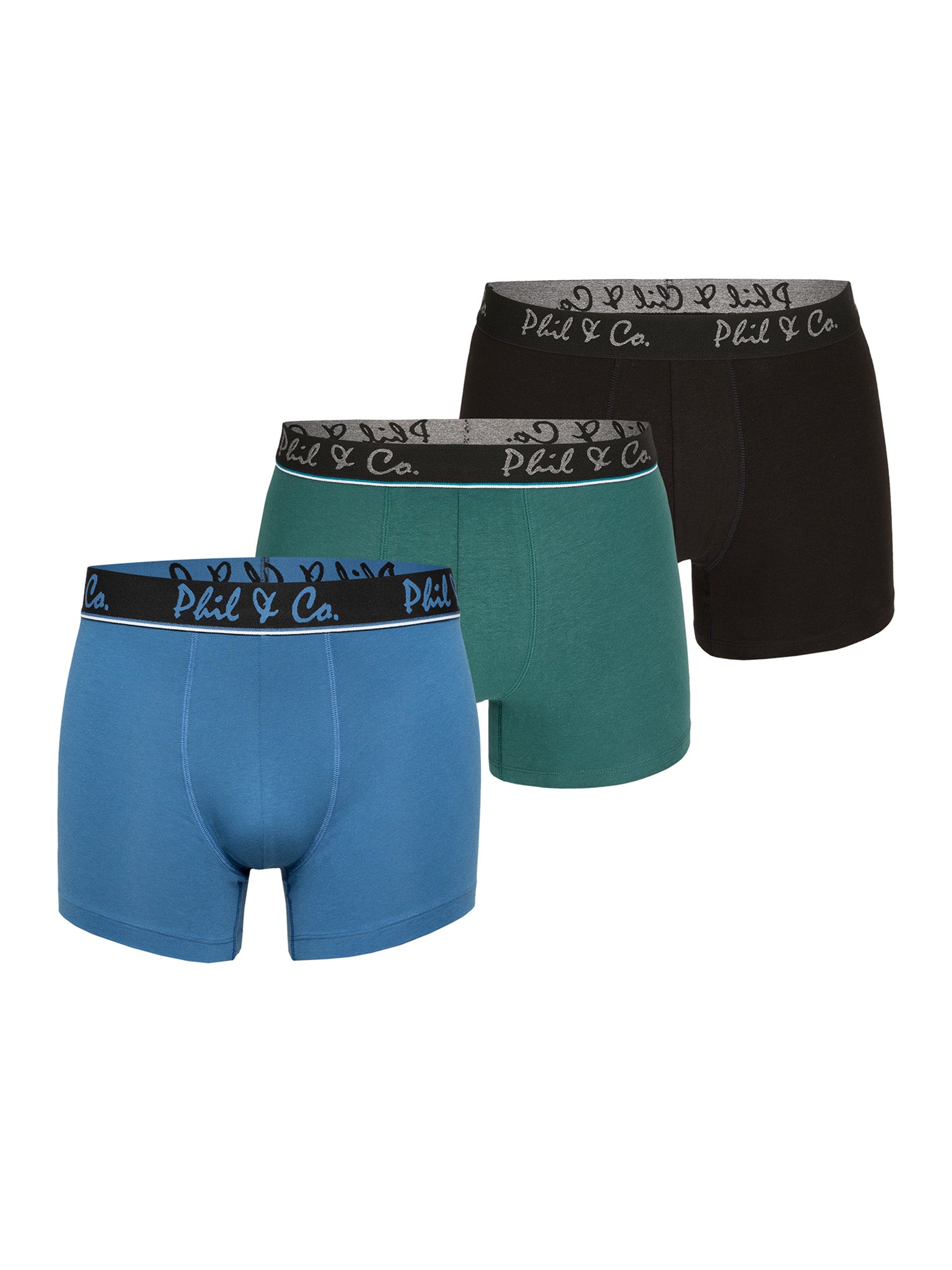 Phil & Co. Berlin Herren Trunks Jersey Core 3er Pack