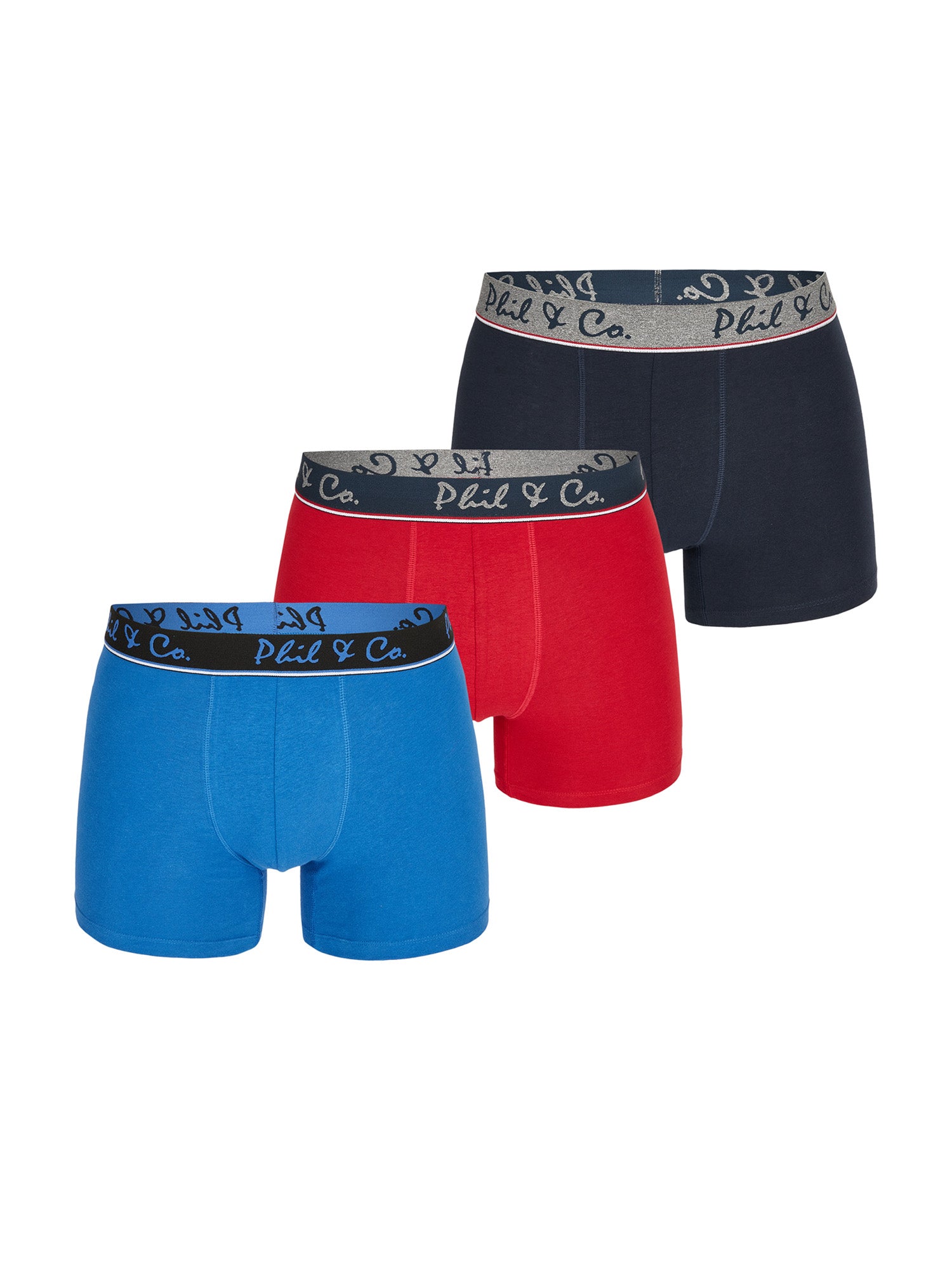Phil & Co. Berlin Herren Trunks Jersey Core 3er Pack