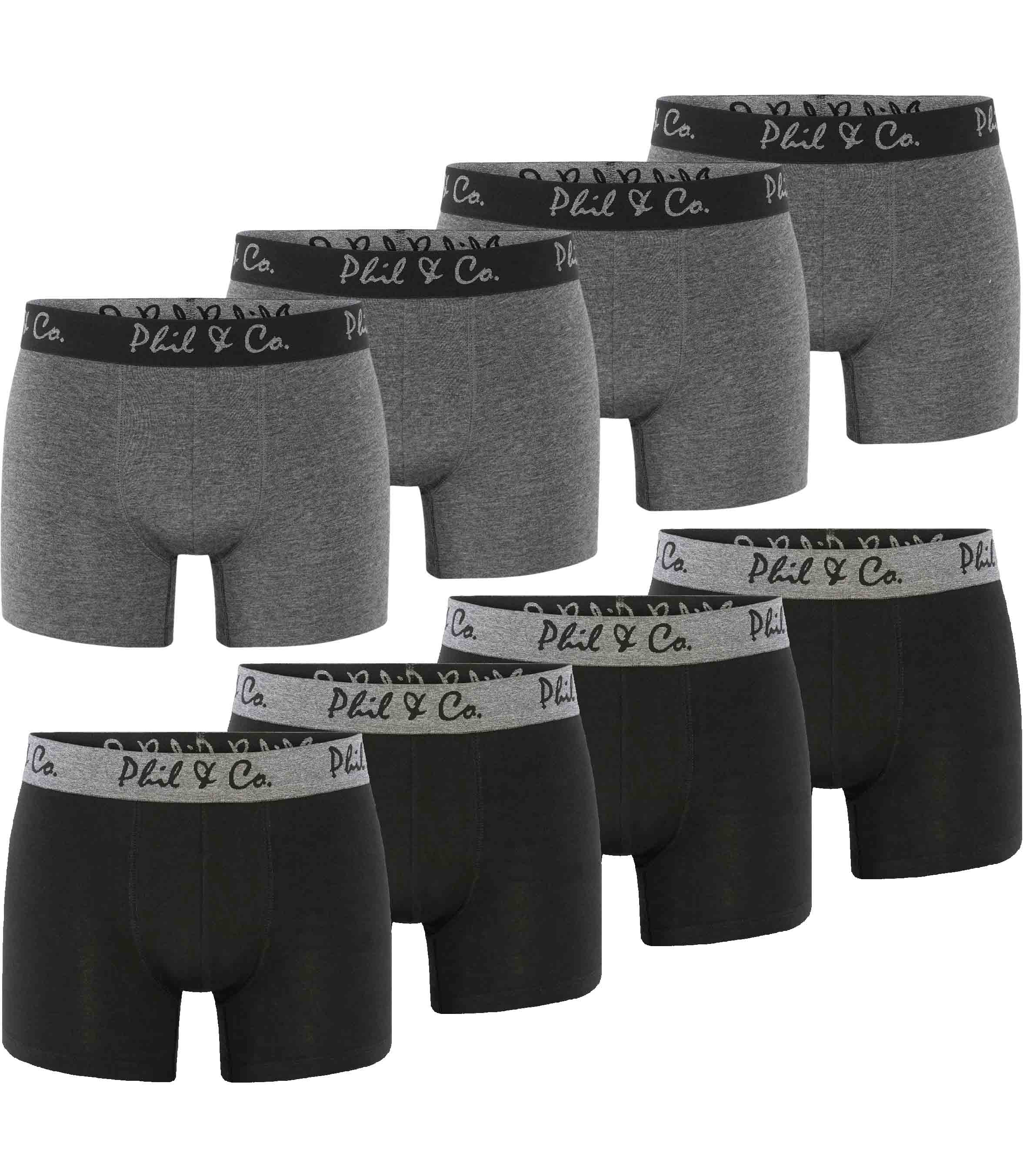 Phil & Co. Berlin Herren Trunks Jersey 8er Pack