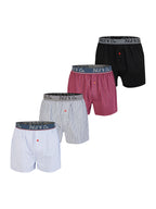 Phil & Co. Berlin Herren Boxershorts Classic Checks 4er Pack