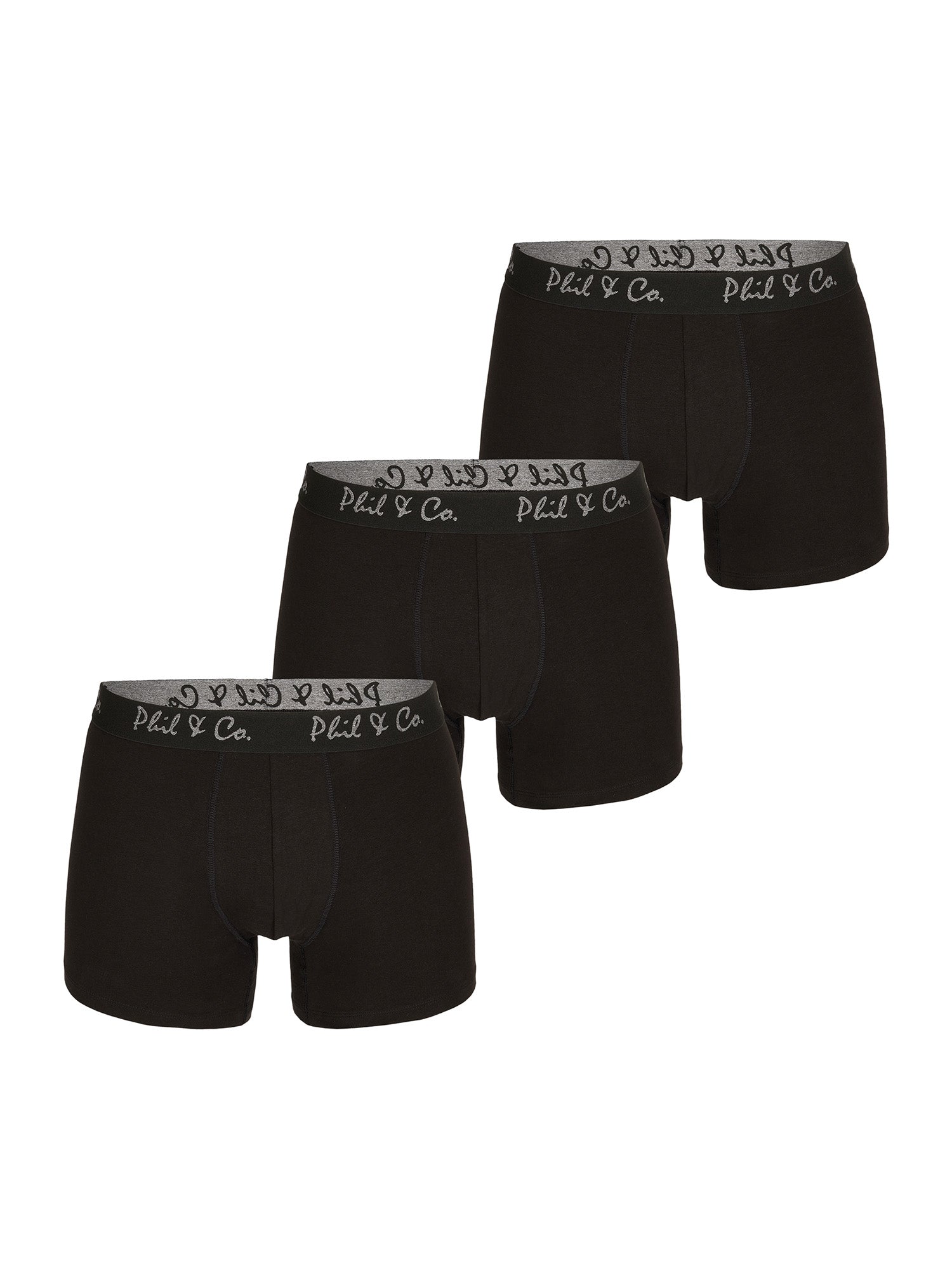 Phil & Co. Berlin Herren Trunks Jersey Core 3er Pack