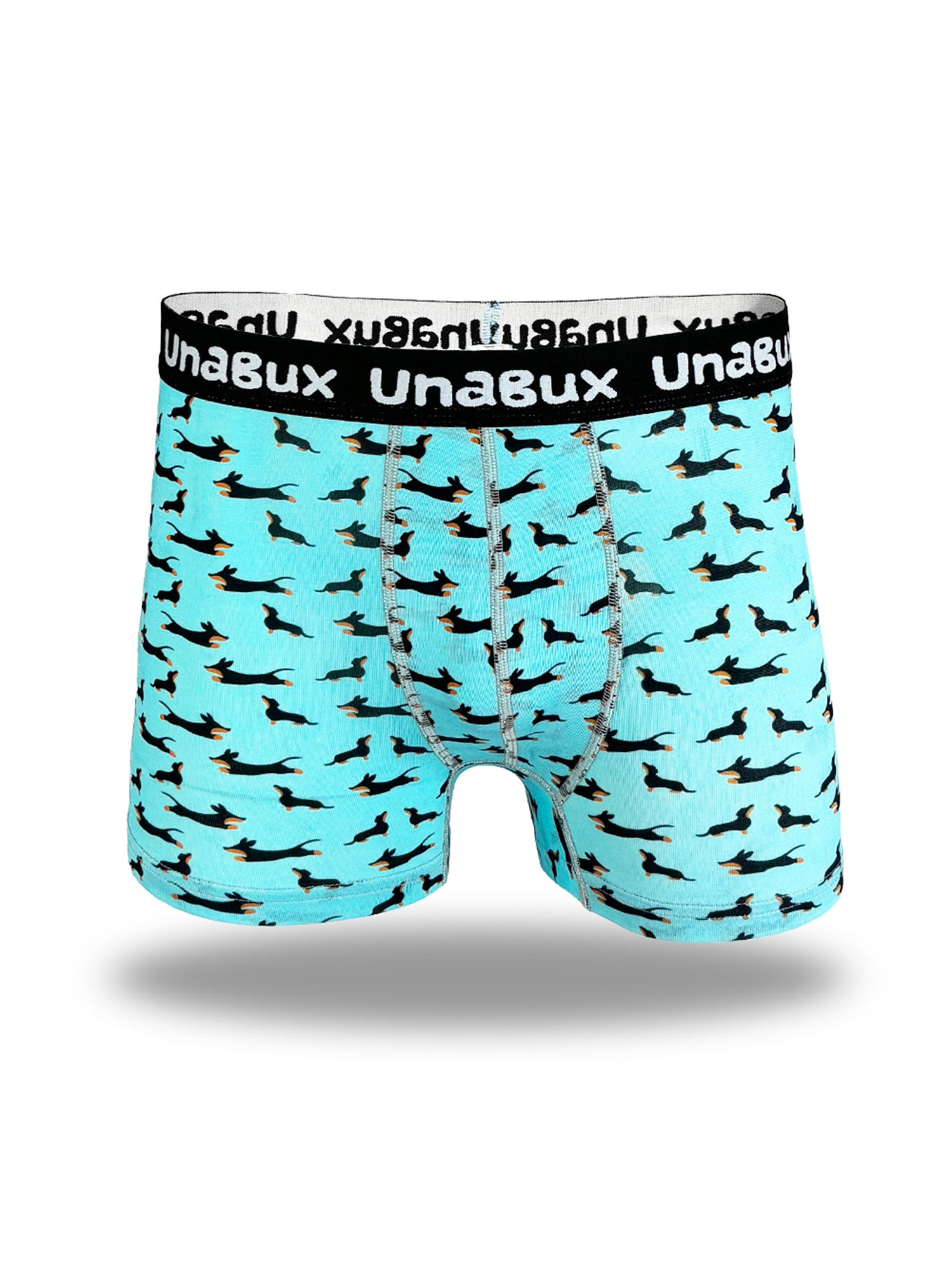 UnaBux Herren Boxer-Briefs Rubber Dug