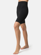 NUR DIE Damen Radler Shorts Relax & Go in Ripp-Optik