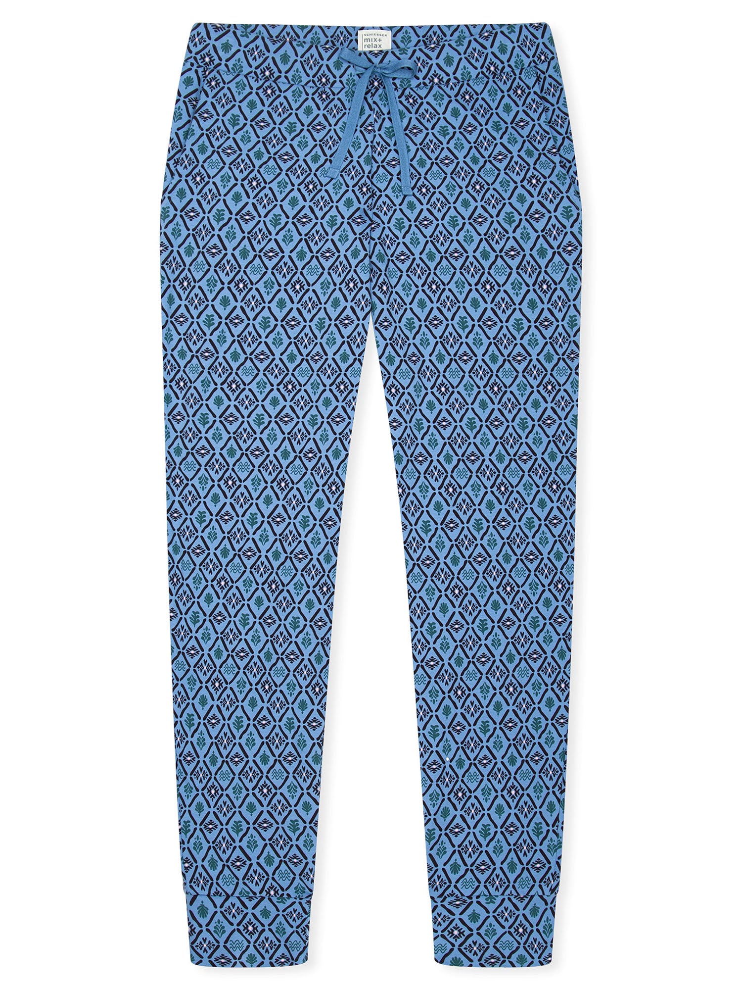 SCHIESSER Damen Pyjamahose Mix & Relax