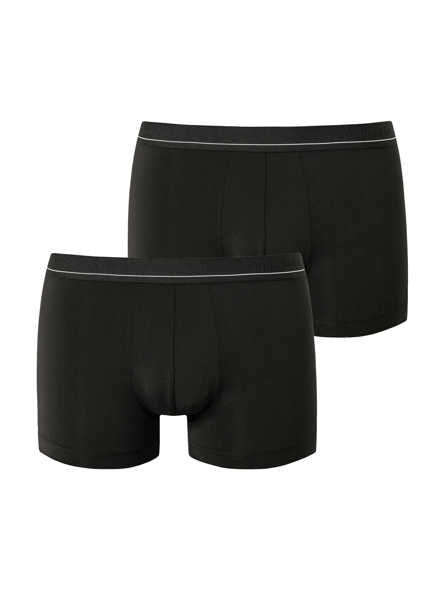 SCHIESSER Herren Trunks Pure Micro 2er Pack