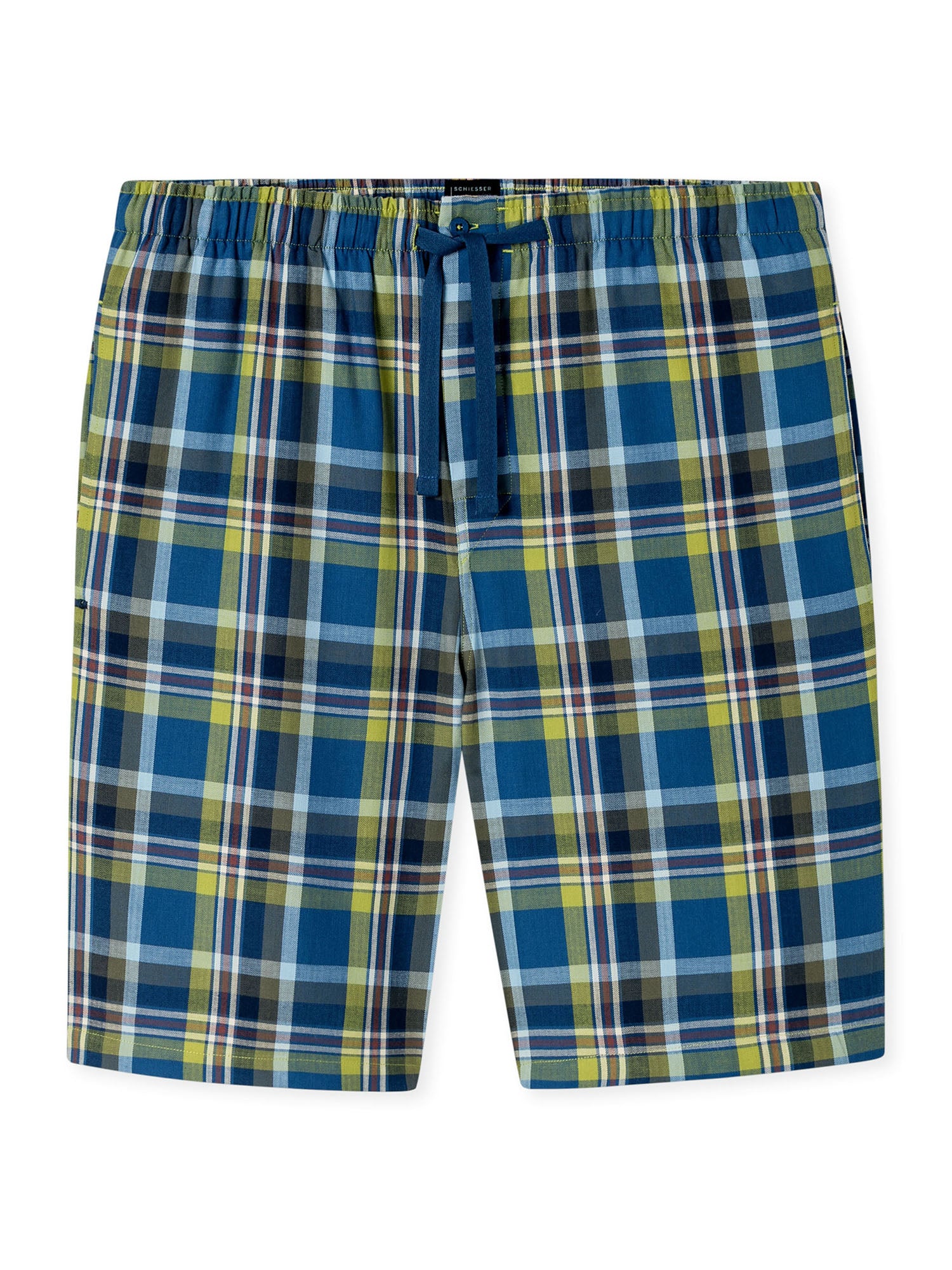 SCHIESSER Herren Pyjamashorts Mix & Relax