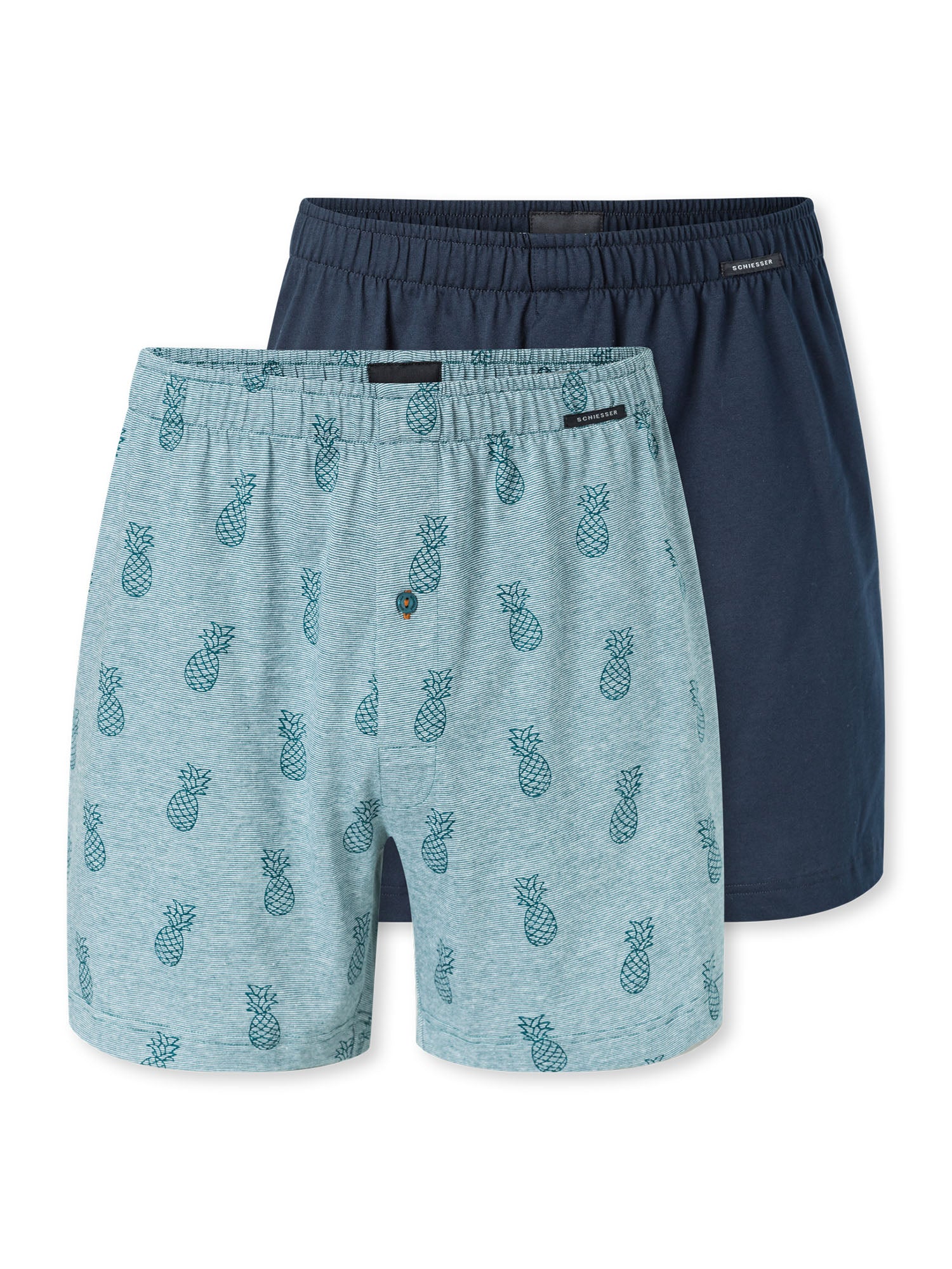 SCHIESSER Herren Boxershorts 2er Pack
