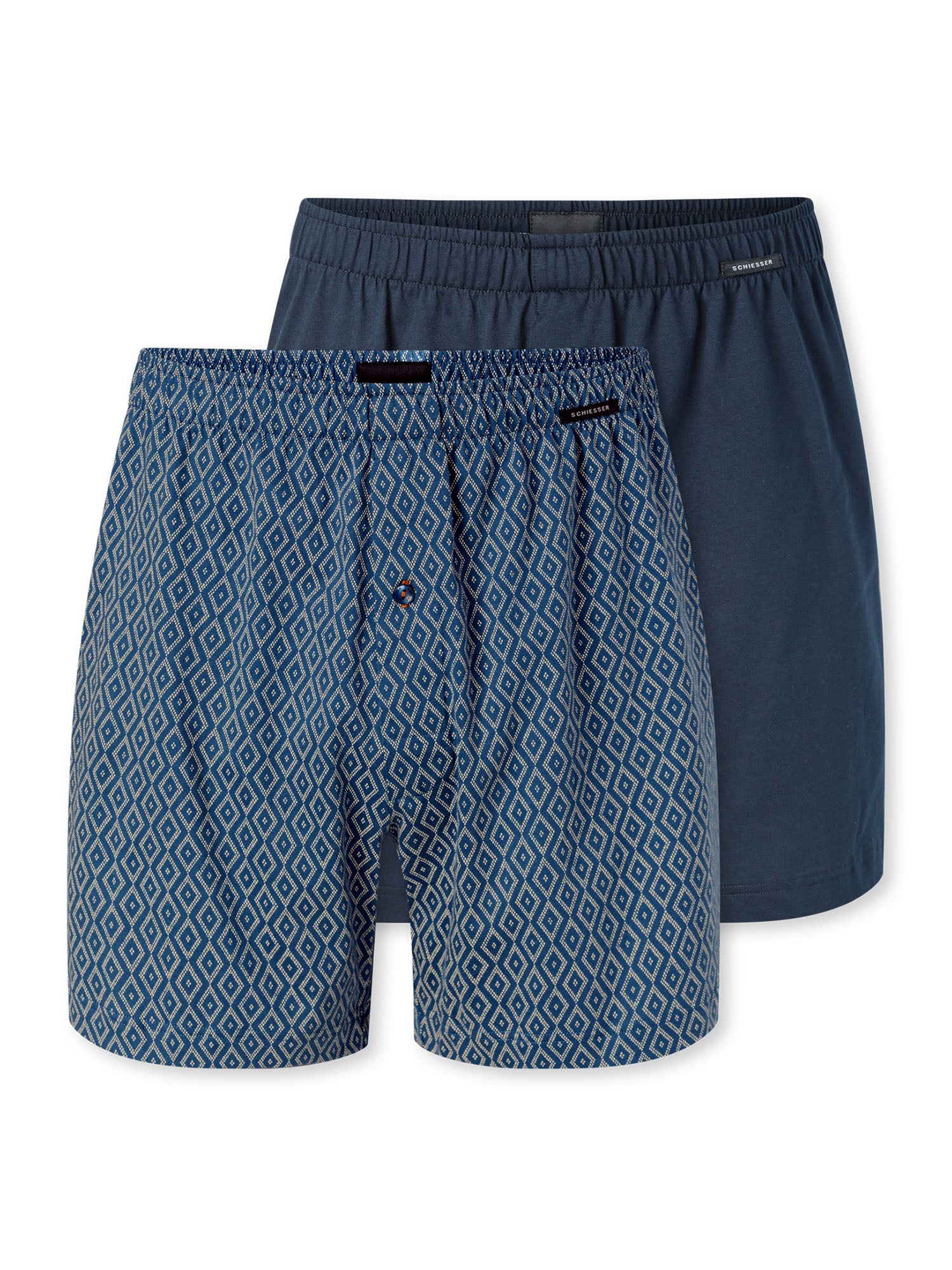 SCHIESSER Herren Boxershorts 2er Pack