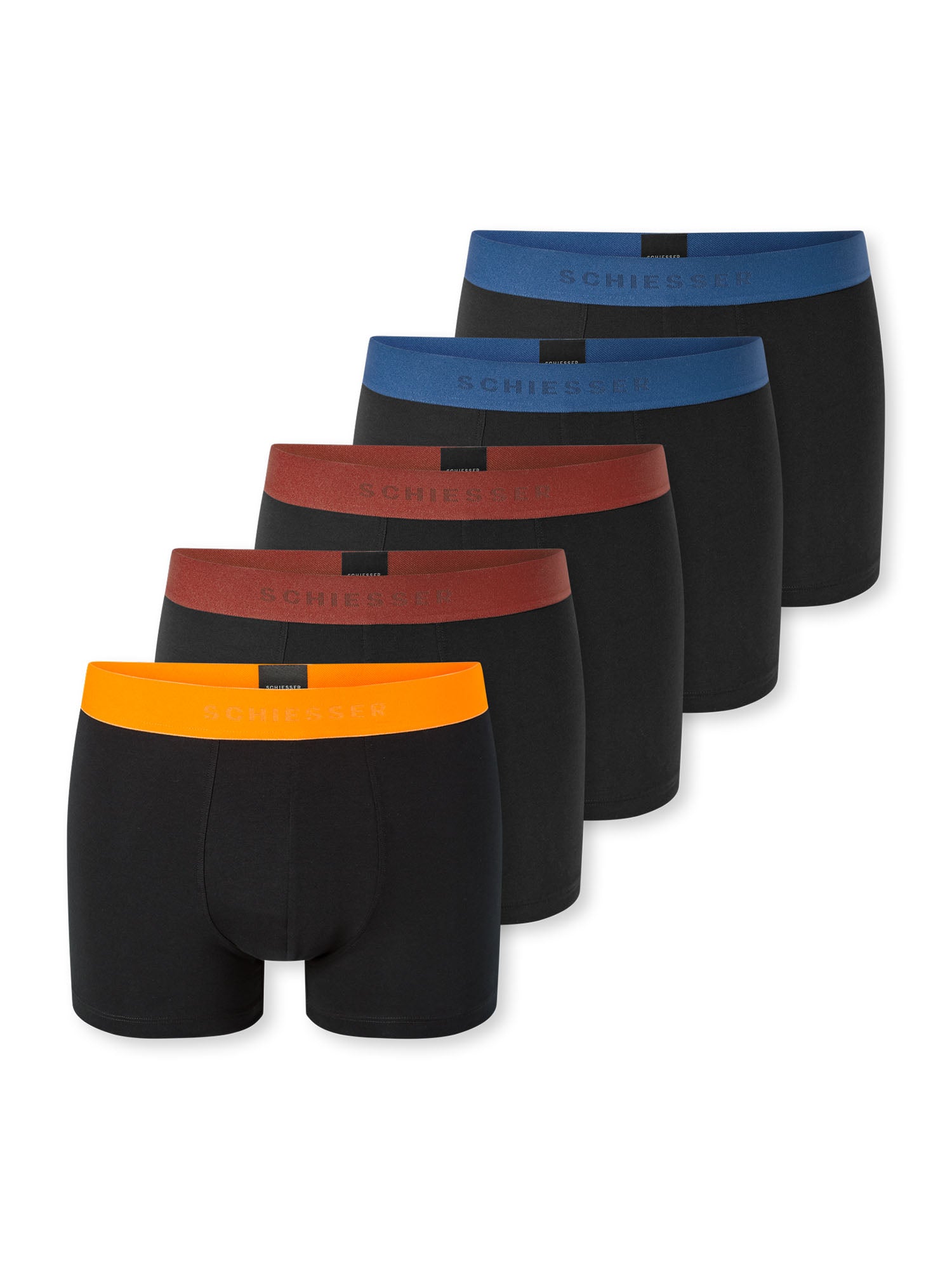 SCHIESSER Herren Trunks 95/5 5er Pack