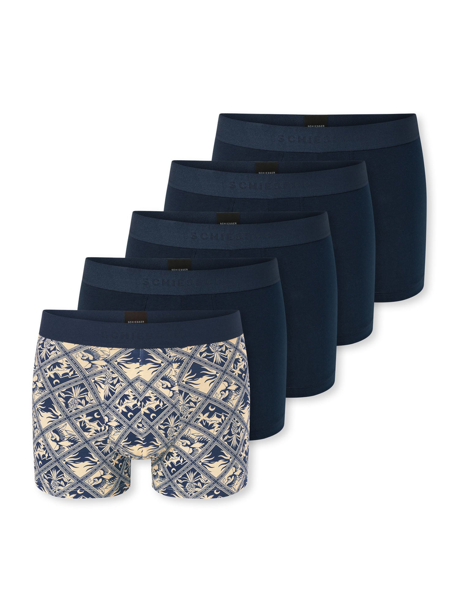 SCHIESSER Herren Trunks 95/5 5er Pack