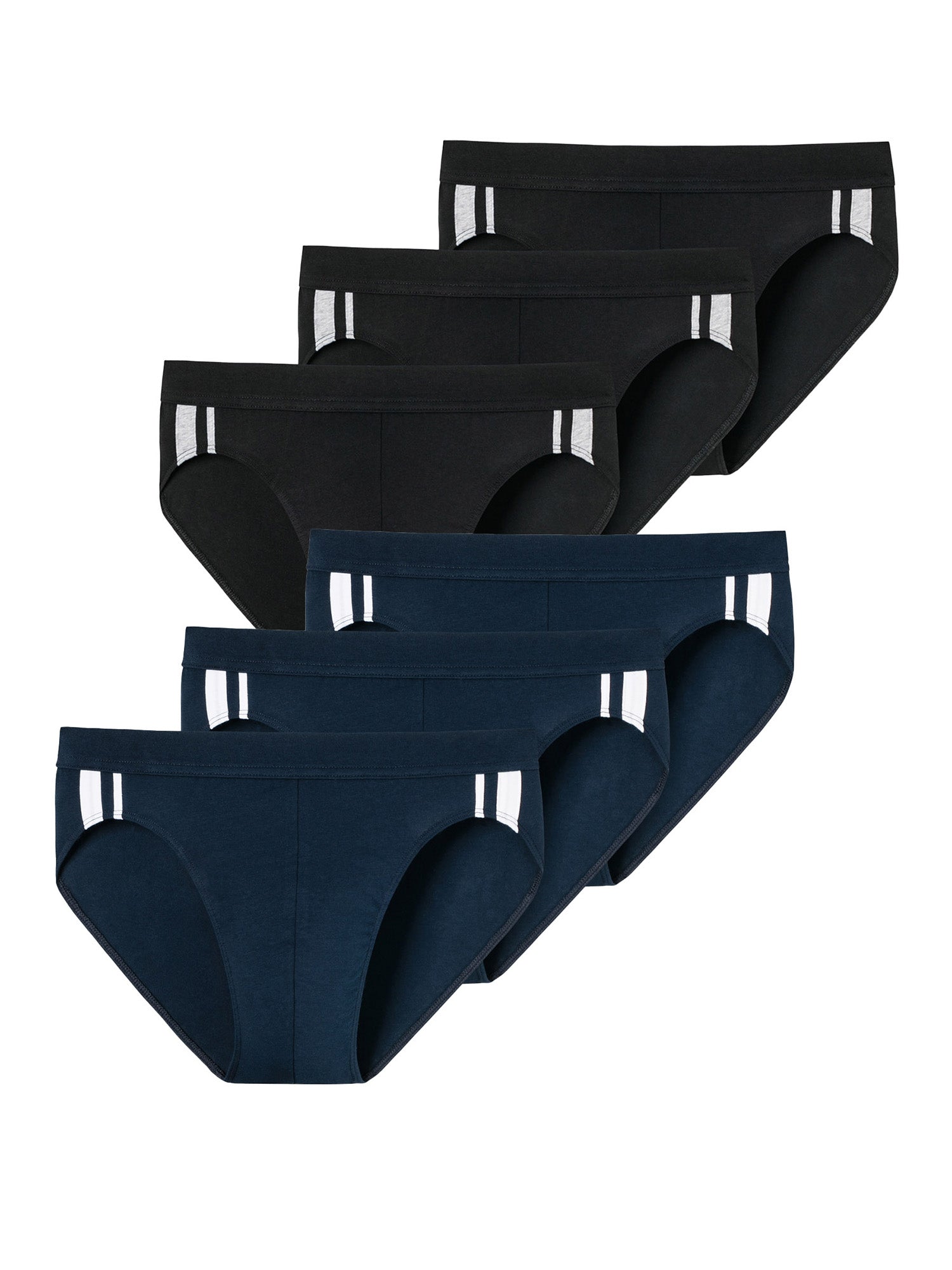 SCHIESSER Herren Slip Rio 95/5 Stretch 6er Pack